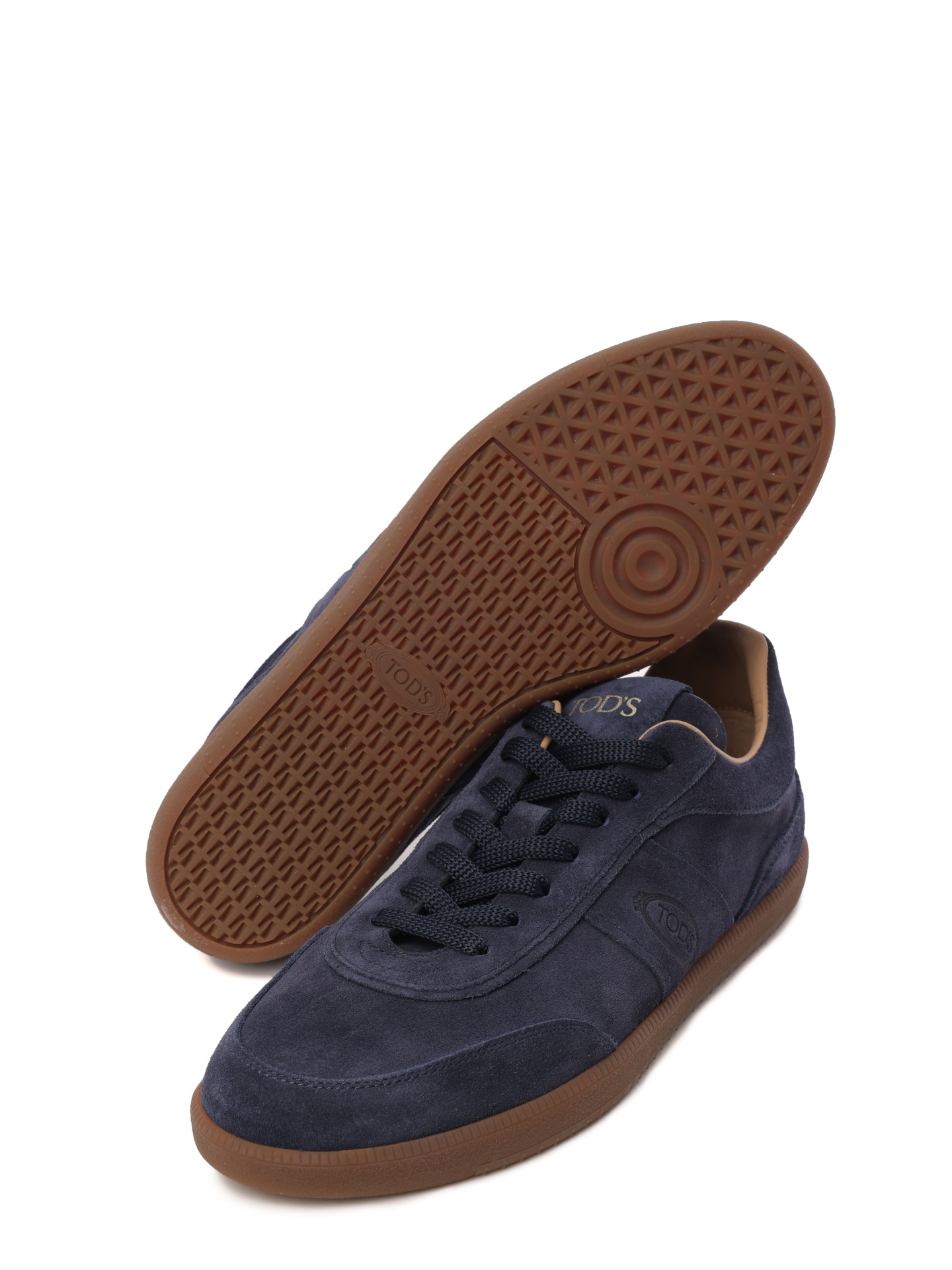 Кеды темно-синие на коричневой подошве  — купить в интернет-магазине Verdistore