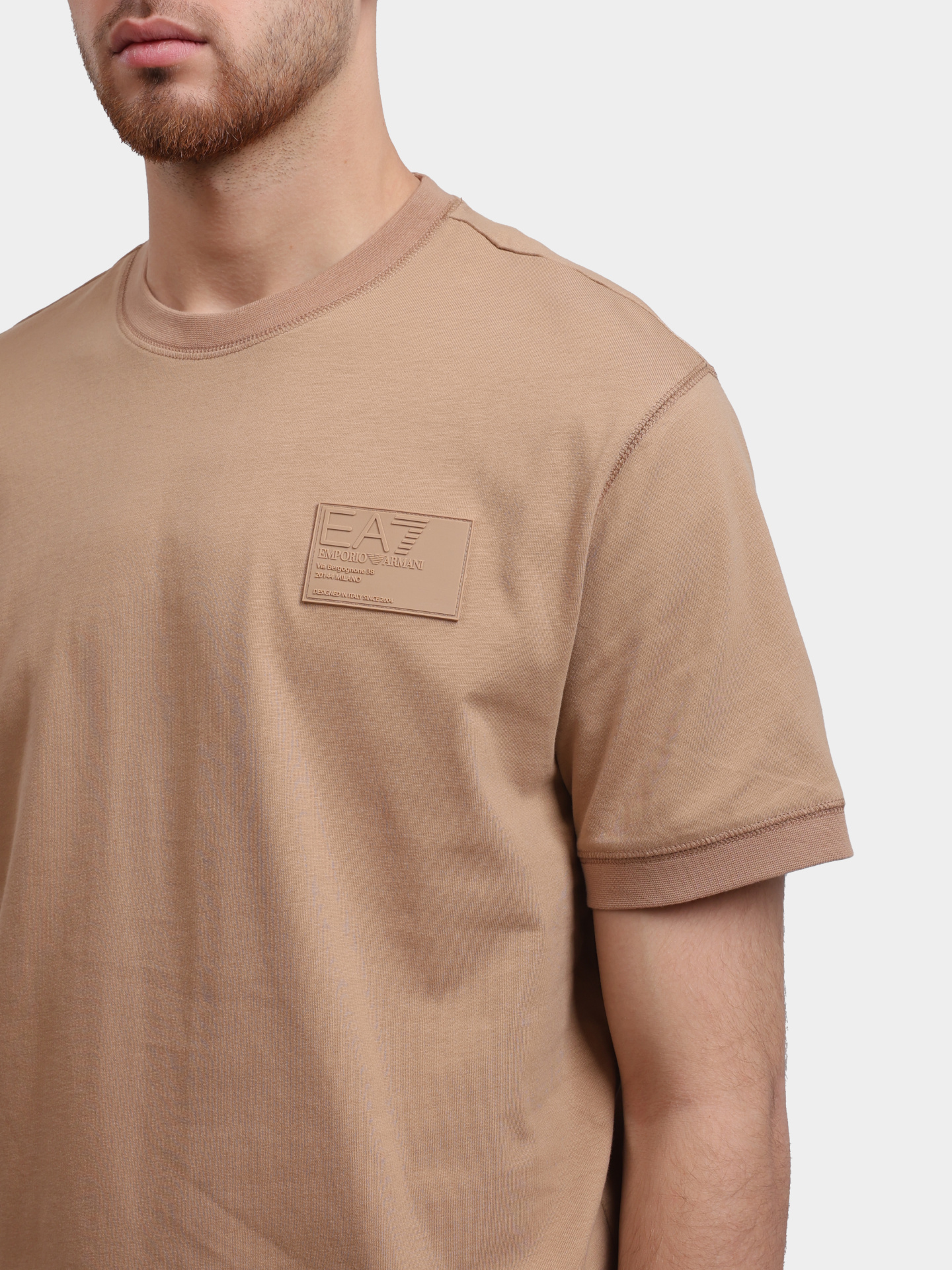 Футболка EA7 7X000127 AF13741 U6171 хлопковая мужская — купить в интернет-магазине Verdistore