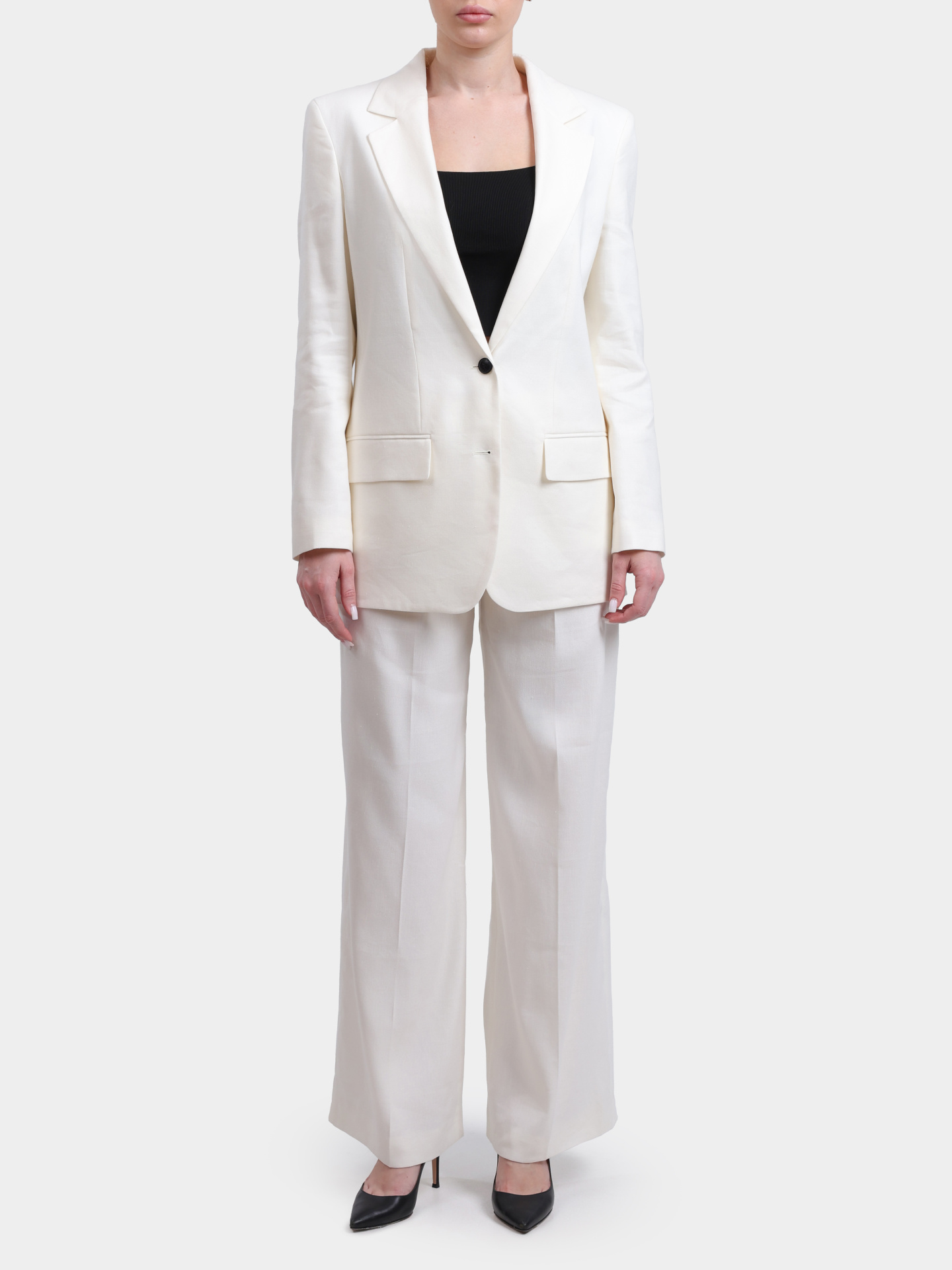 Жакет Hugo 50537590 102 белый женский — купить в интернет-магазине Verdistore