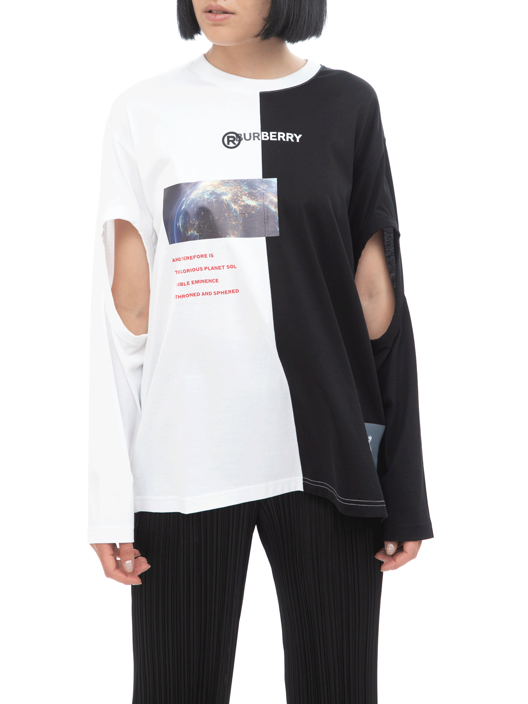 Лонгслив Burberry 8024657 хлопковый женский — купить в интернет-магазине Verdistore