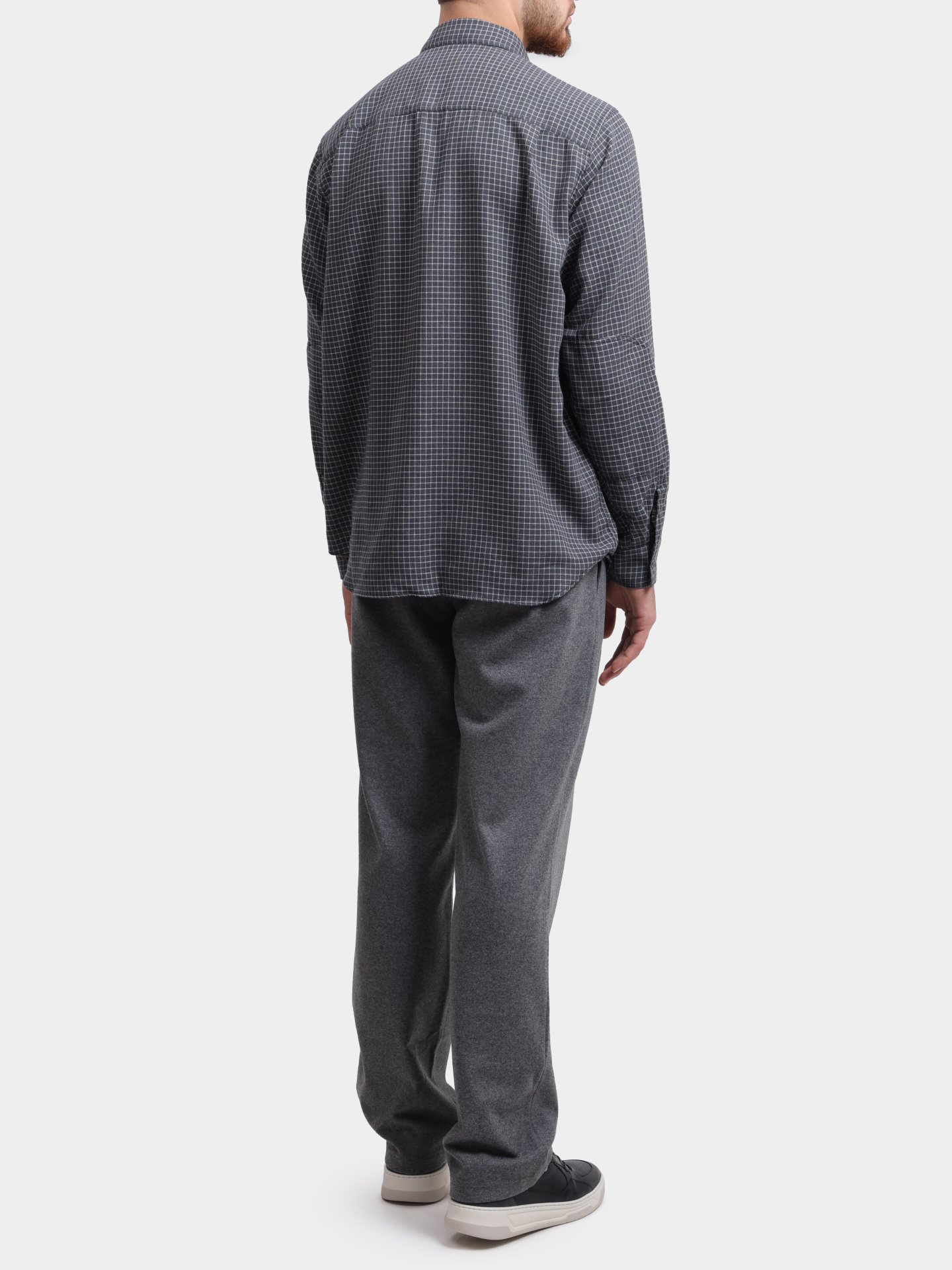 Рубашка AABART AAC1967 930CK мужская с принтом в клетку — купить в интернет-магазине Verdistore