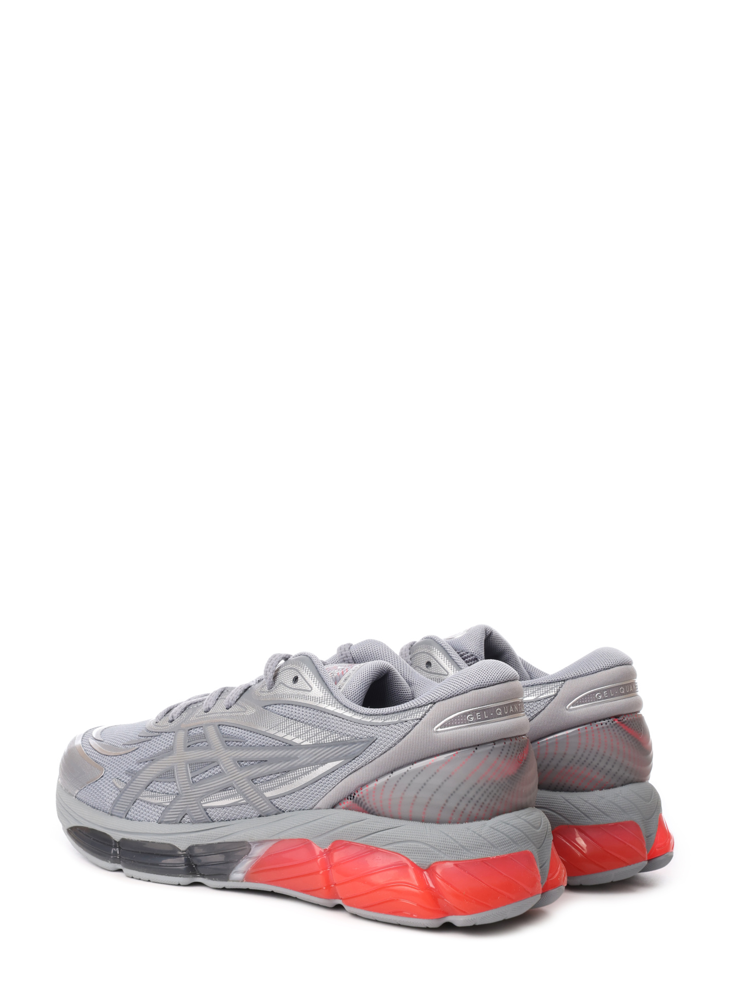 Кроссовки Asics 203A472 020 серые женские с контрастной подошвой — купить в интернет-магазине Verdistore