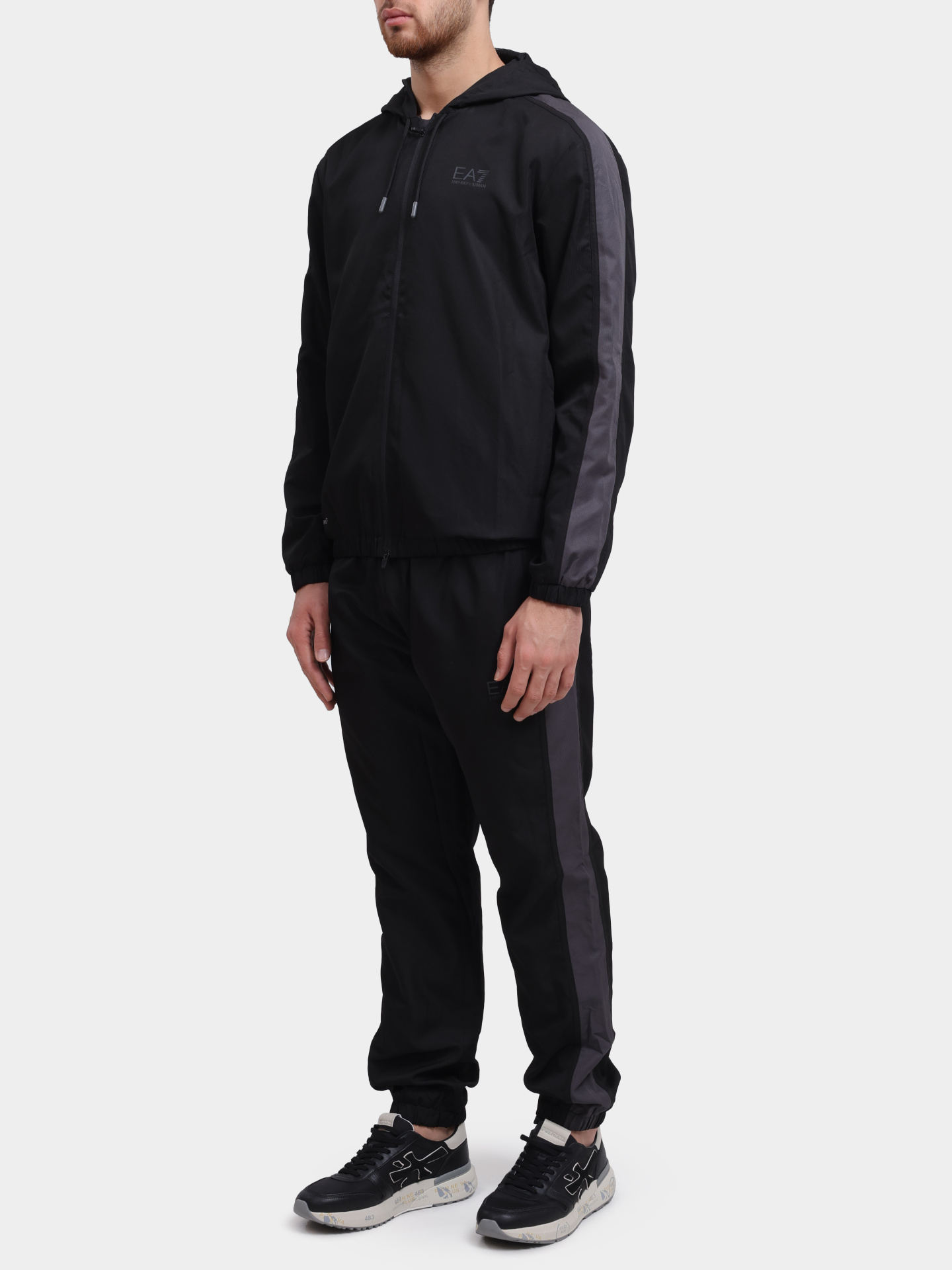 Костюм спортивный 7M000643 AF16072 UC001 черный мужской — купить в интернет-магазине Verdistore