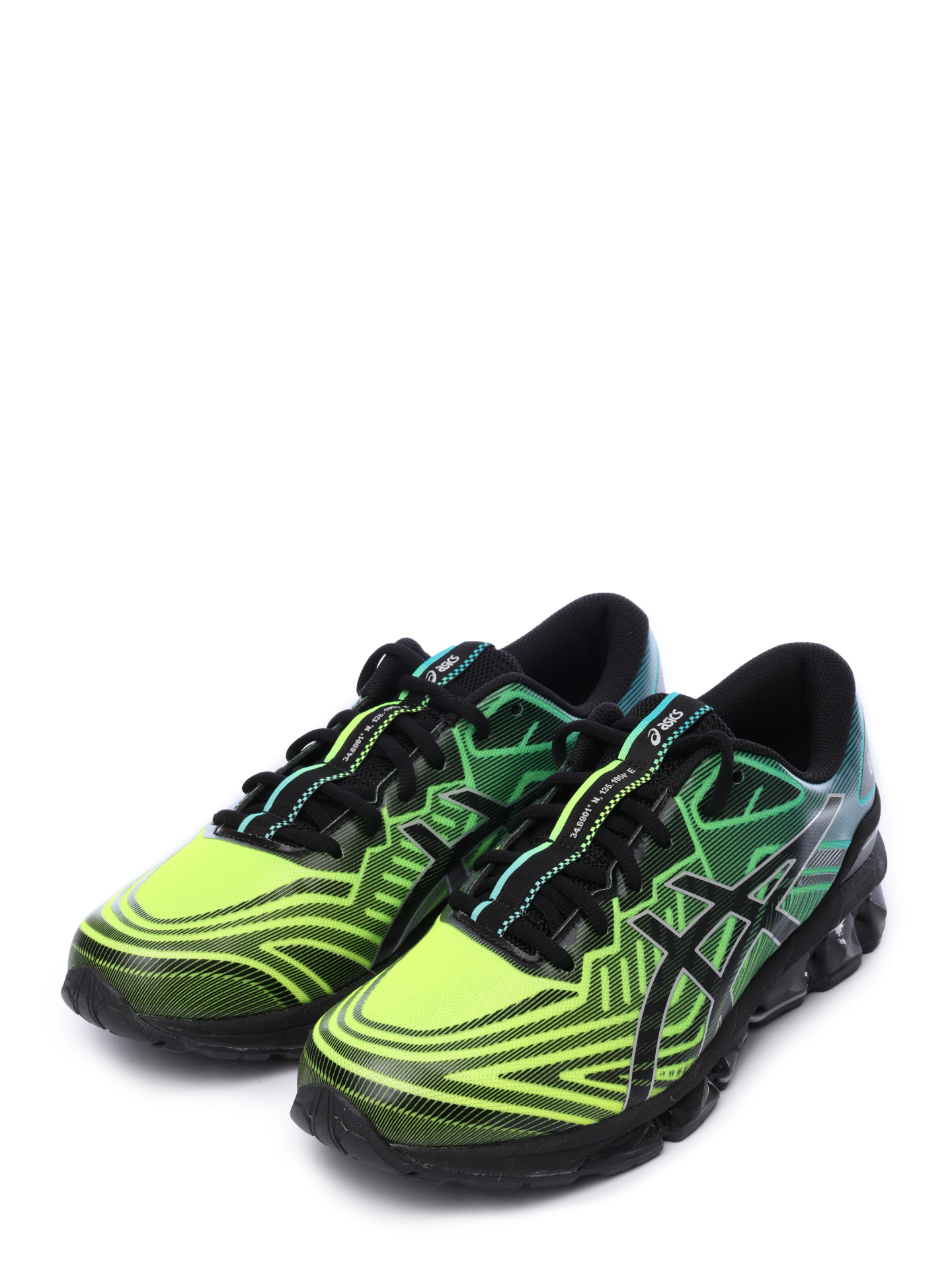 Кроссовки Asics 1201A915 004 зеленые мужские с градиентом — купить в интернет-магазине Verdistore