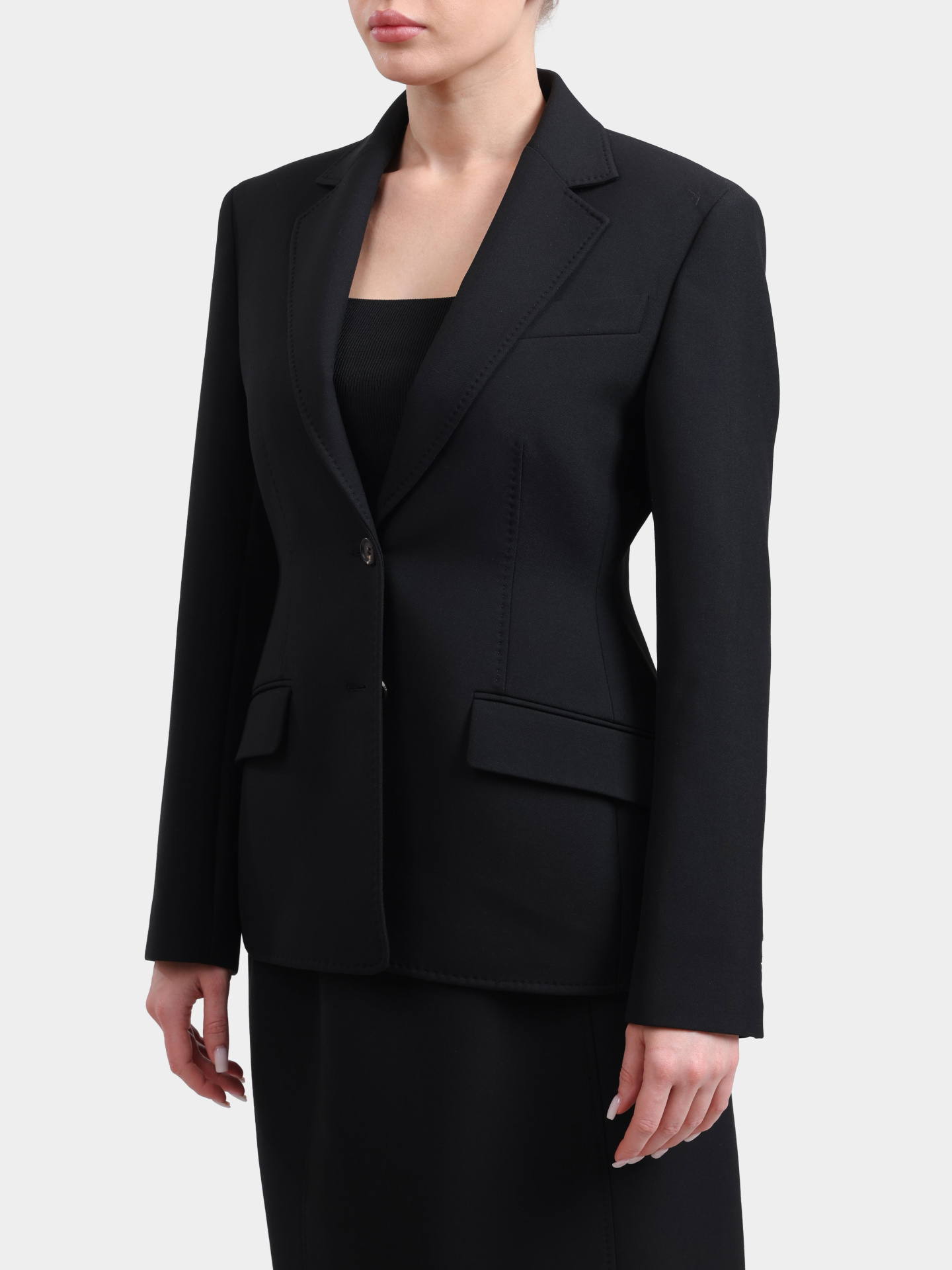 Жакет Hugo 50559009 001 приталенный женский — купить в интернет-магазине Verdistore