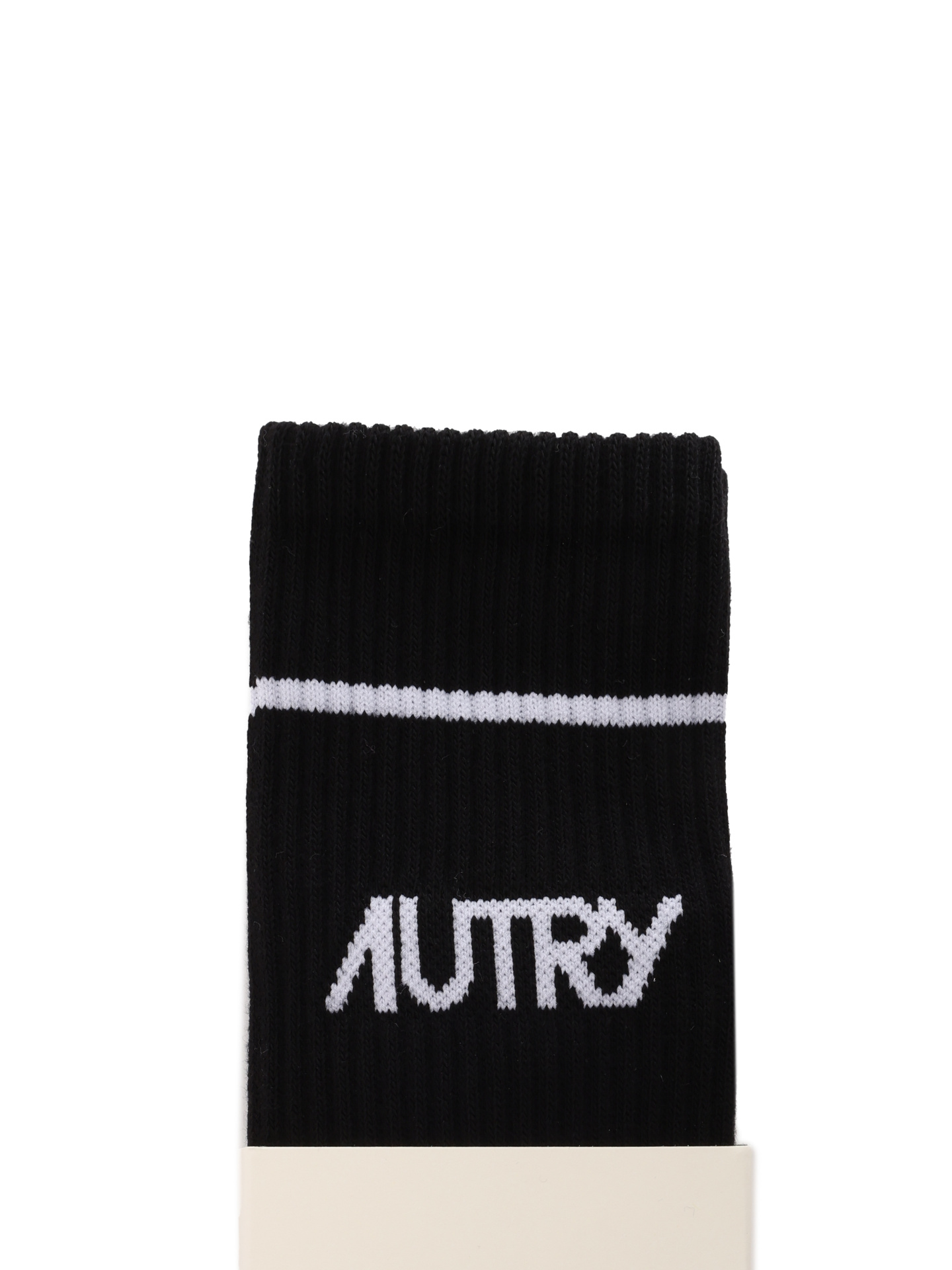 Носки Autry SOPU-40LK черные мужские с логотипом — купить в интернет-магазине Verdistore