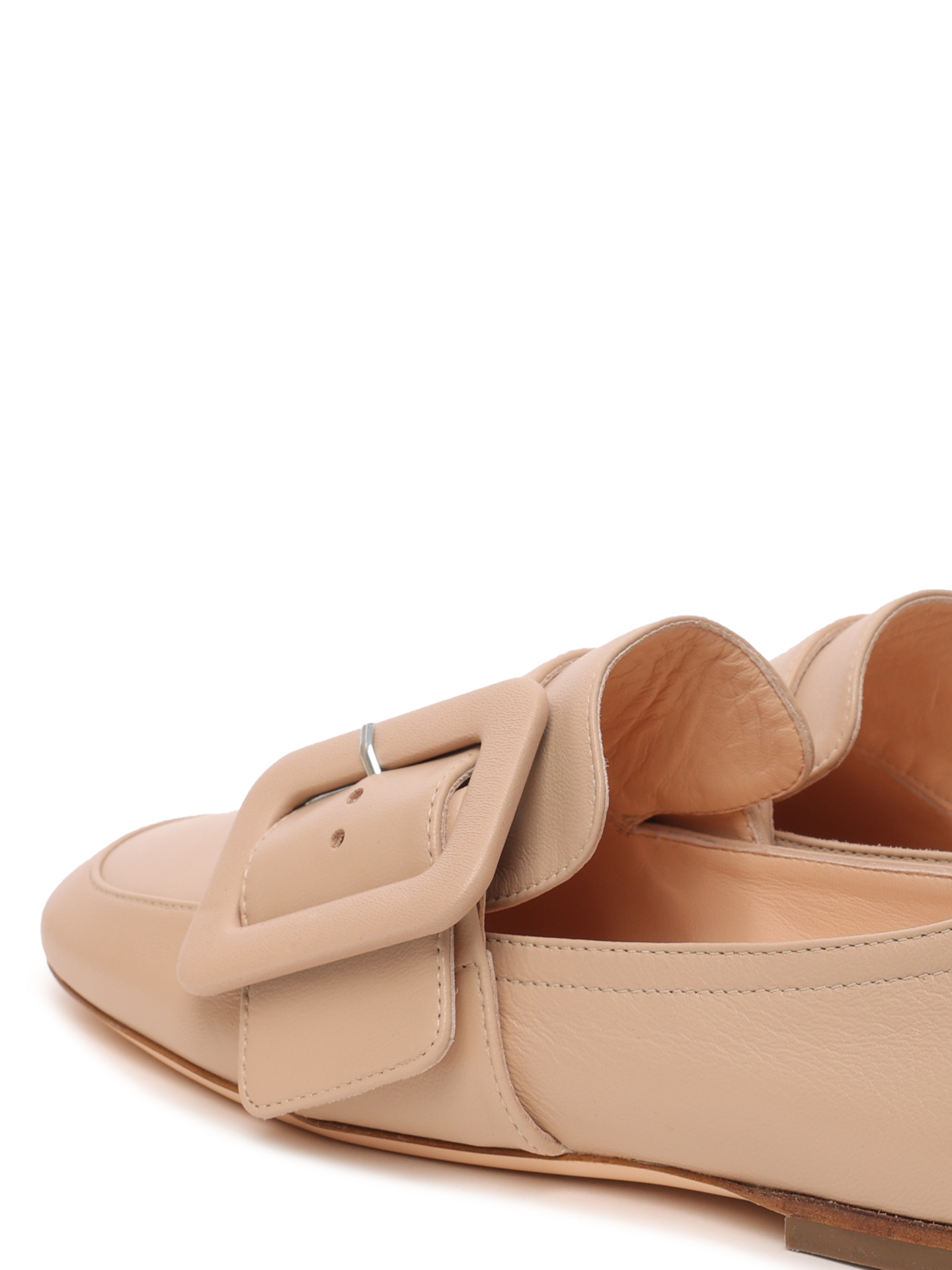 Балетки AGL D834063PCSOFTY 0551 светло-бежевые женские с пряжкой — купить в интернет-магазине Verdistore