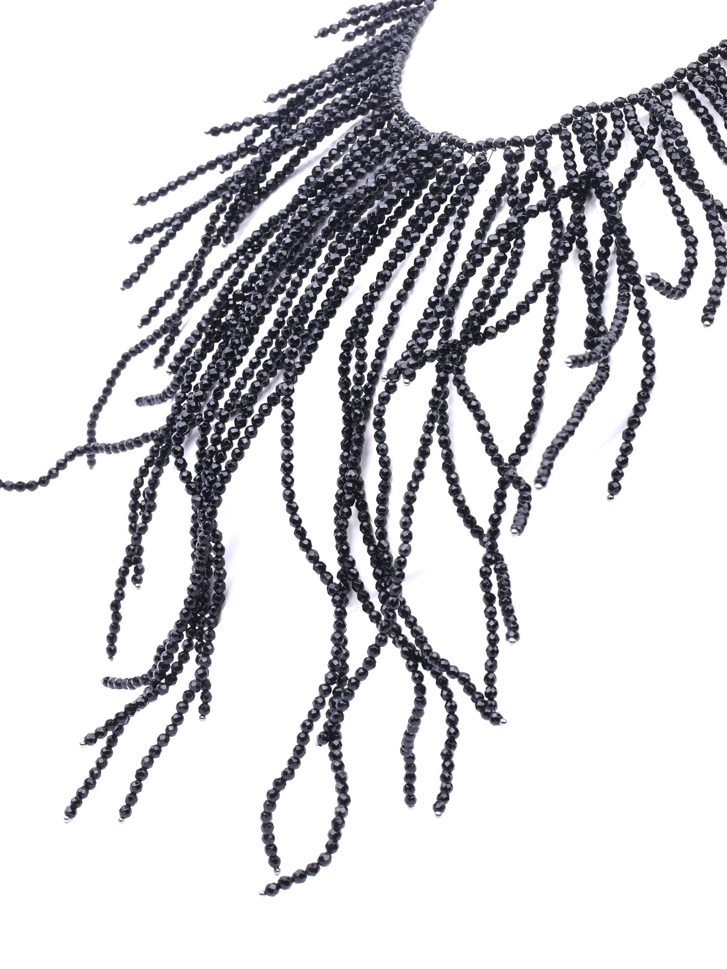 Ожерелье Brunello Cucinelli MCOW9N204 CRGN черное женское — купить в интернет-магазине Verdistore