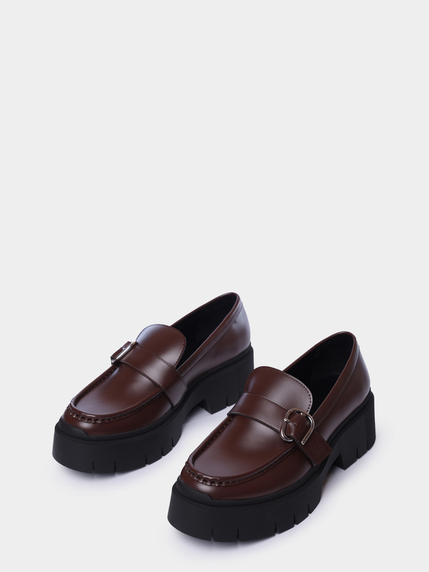 Лоферы Hugo 50548196 201 коричневые женские — купить в интернет-магазине Verdistore