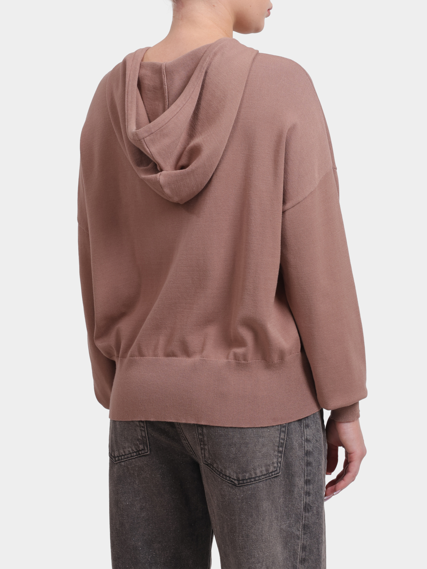 Худи Liu-Jo TF5216 MS63L M9936 коричневое женское — купить в интернет-магазине Verdistore