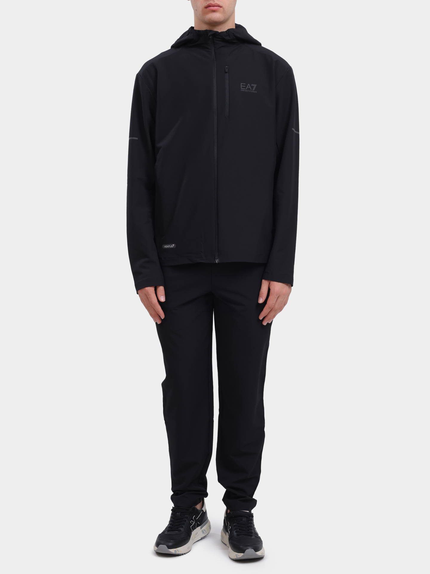 Брюки спортивные EA7 7M000641 AF16826 UC001 черные мужские — купить в интернет-магазине Verdistore
