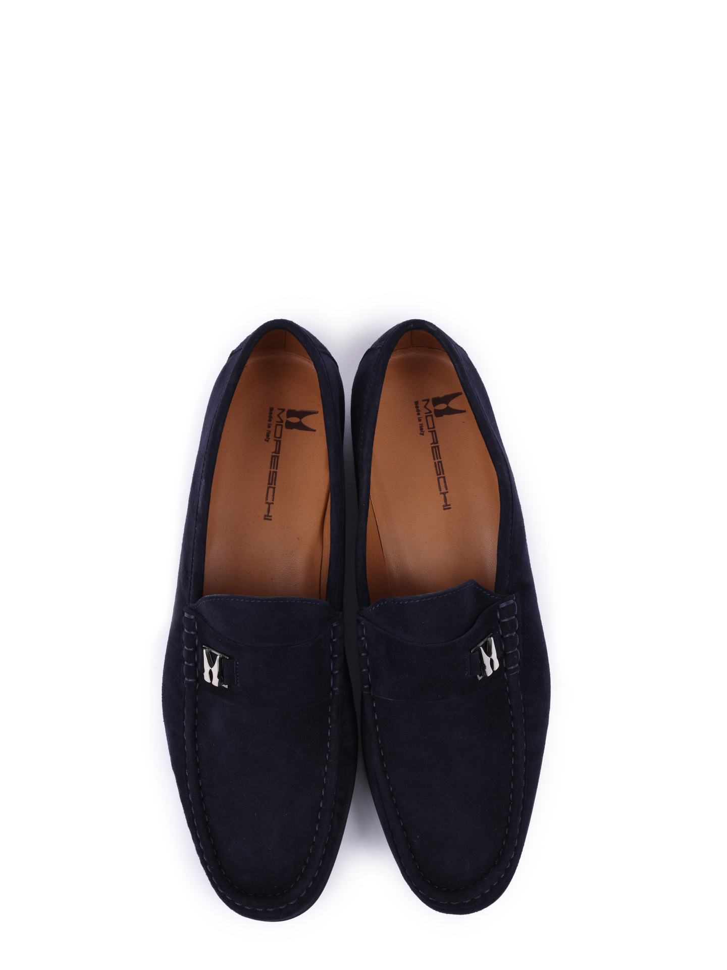 Мокасины темно-синие замшевые на серой подошве — купить в интернет-магазине Verdistore