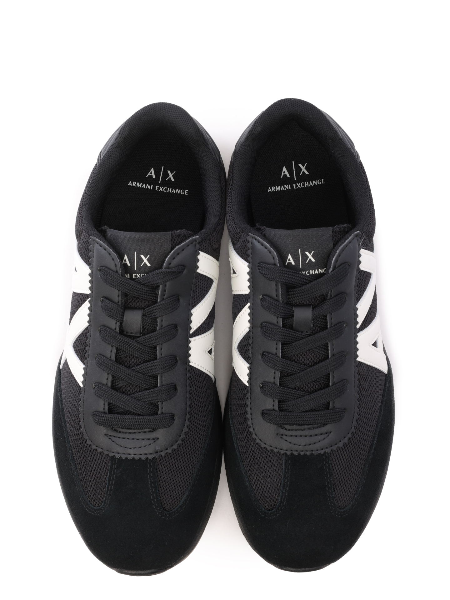 Кроссовки Armani Exchange XUX071 XV527 M217 мужские комбинированные с логотипом — купить в интернет-магазине Verdistore