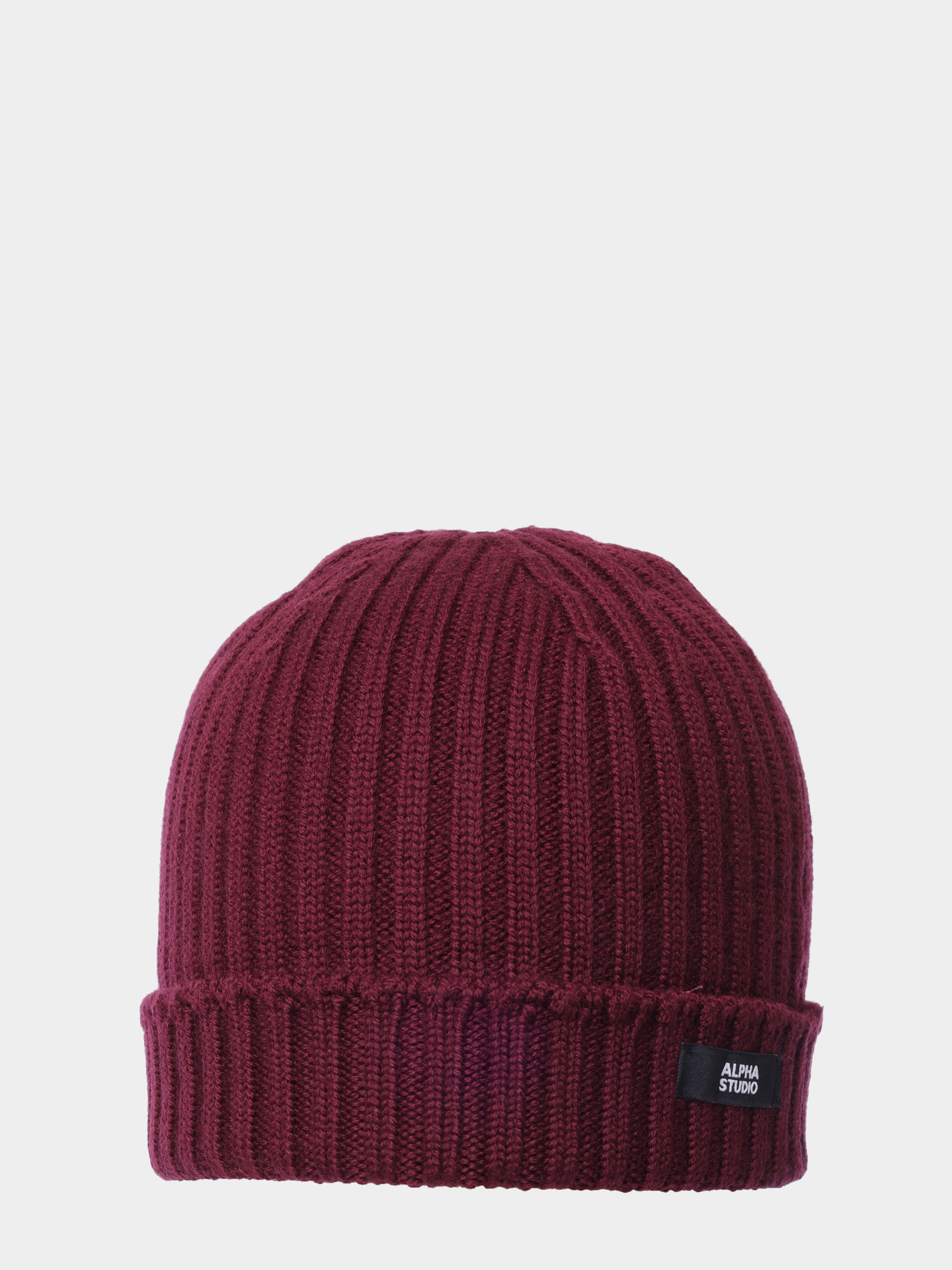 Шапка Alpha Studio AU-3601S 1009 бордовая мужская — купить в интернет-магазине Verdistore