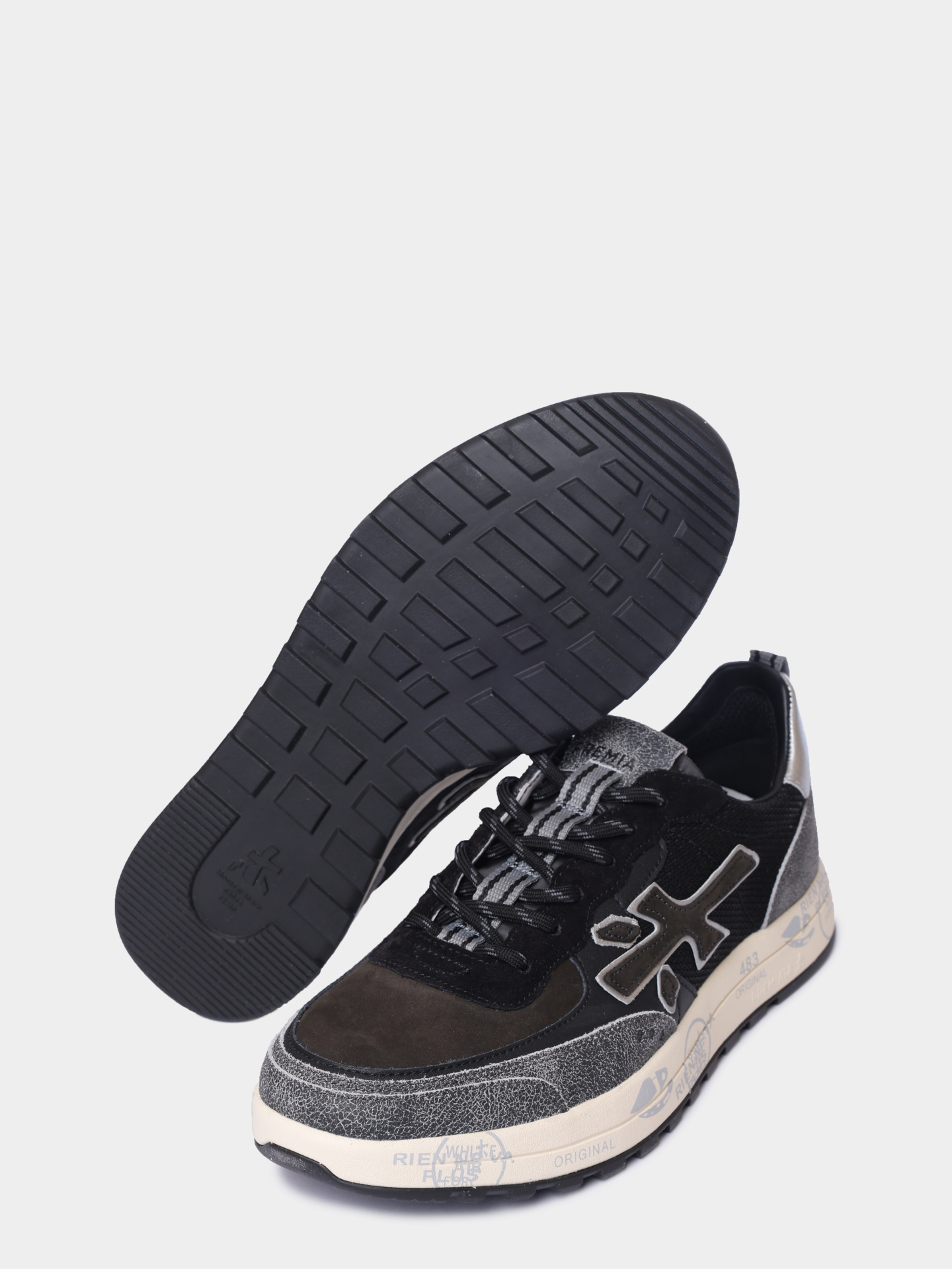 Кеды Premiata NUOS VAR 7723 комбинированные мужские — купить в интернет-магазине Verdistore