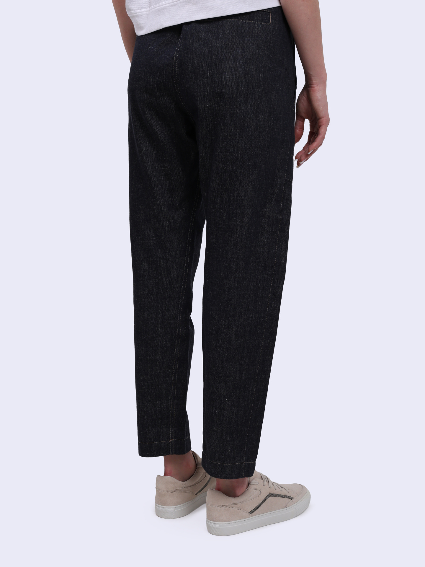 Джинсы Brunello Cucinelli M0F28P5521 C900 темно-синие женские — купить в интернет-магазине Verdistore