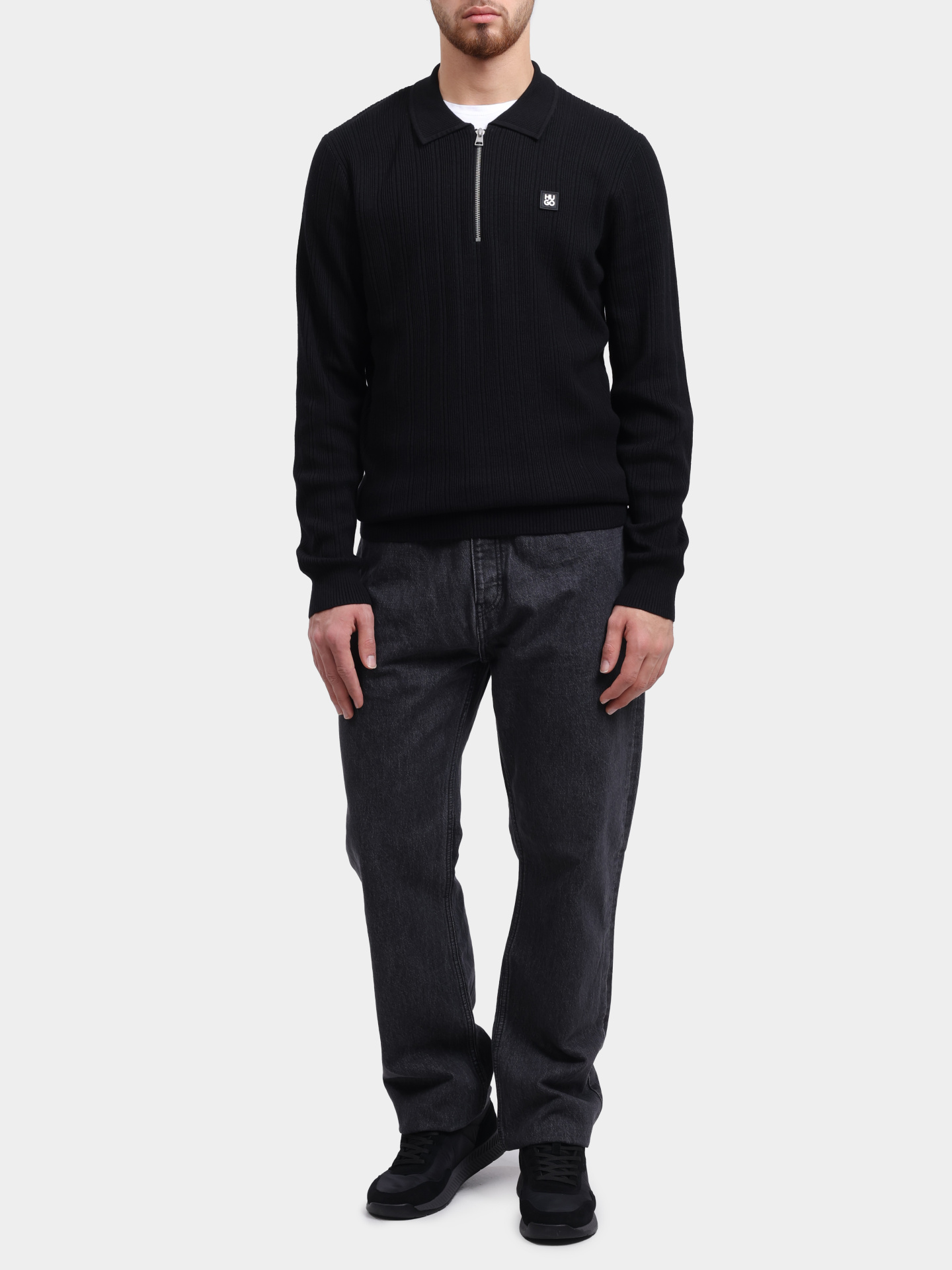 Свитер Sastoro 10263707 01 50524556 001 черный мужской — купить в интернет-магазине Verdistore