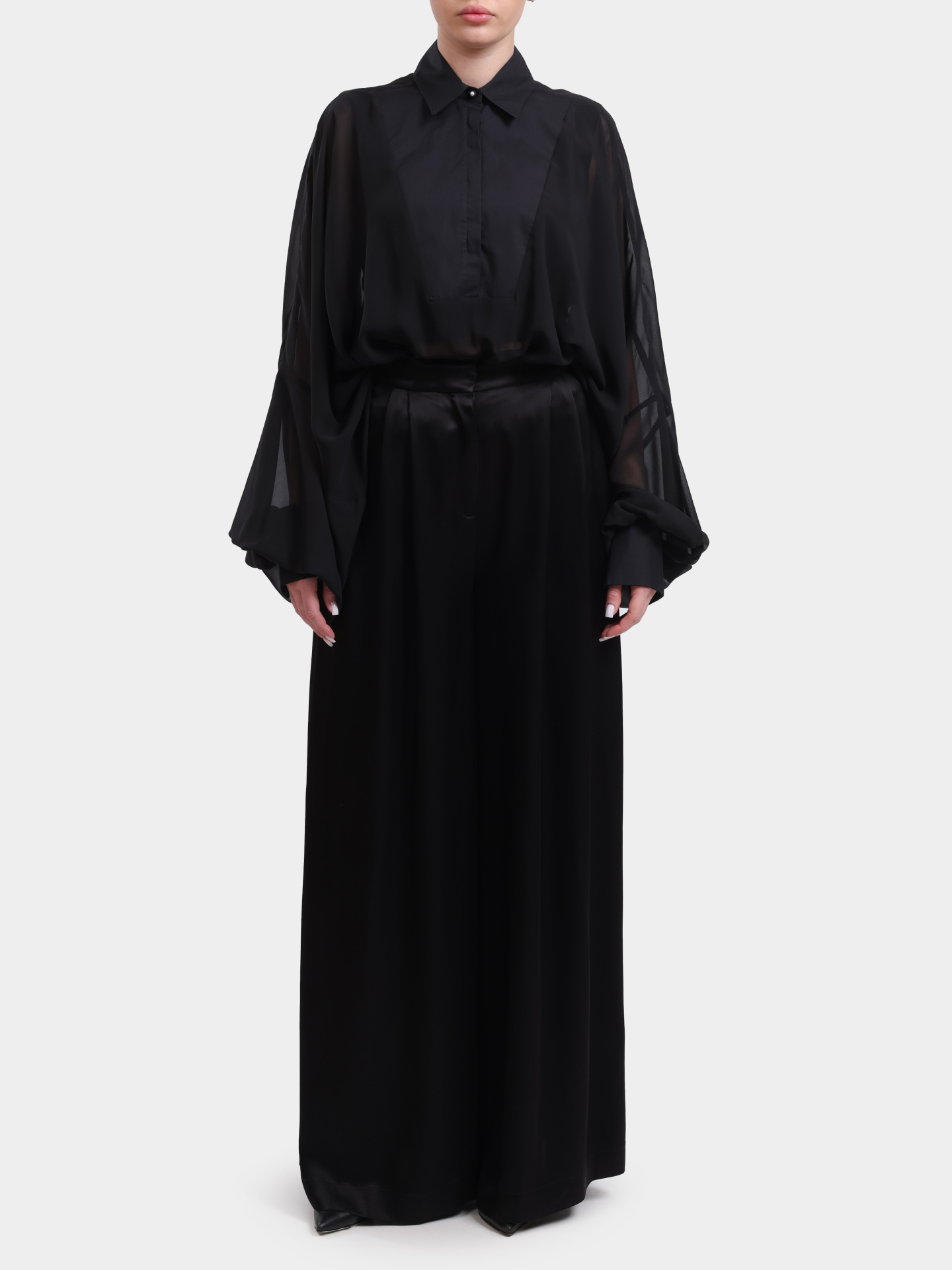 Брюки 105716 A1Y5 Z99 черные женские  — купить в интернет-магазине Verdistore