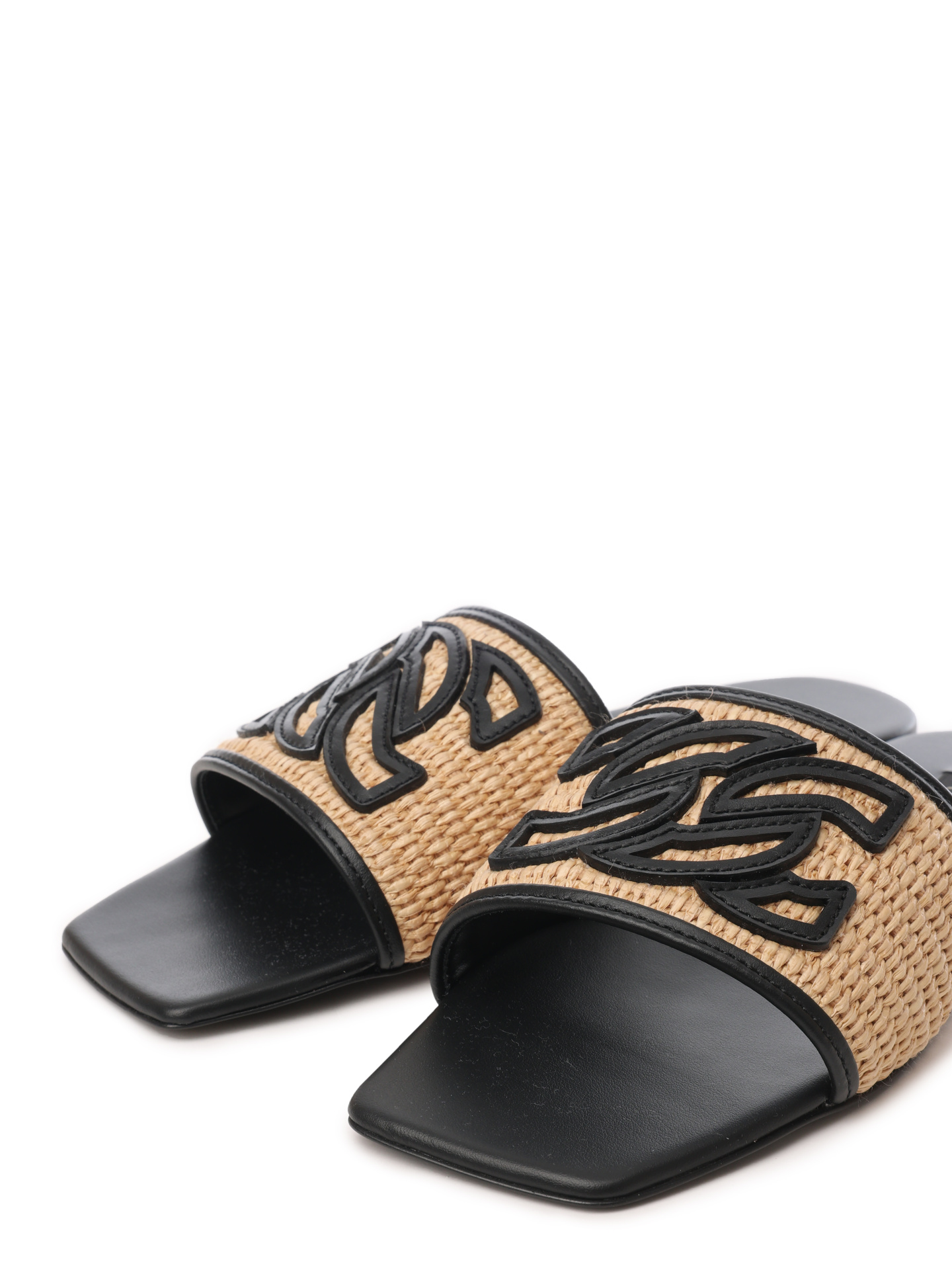 Шлепанцы Casadei 1M359X0001PORTFA462 комбинированные женские — купить в интернет-магазине Verdistore