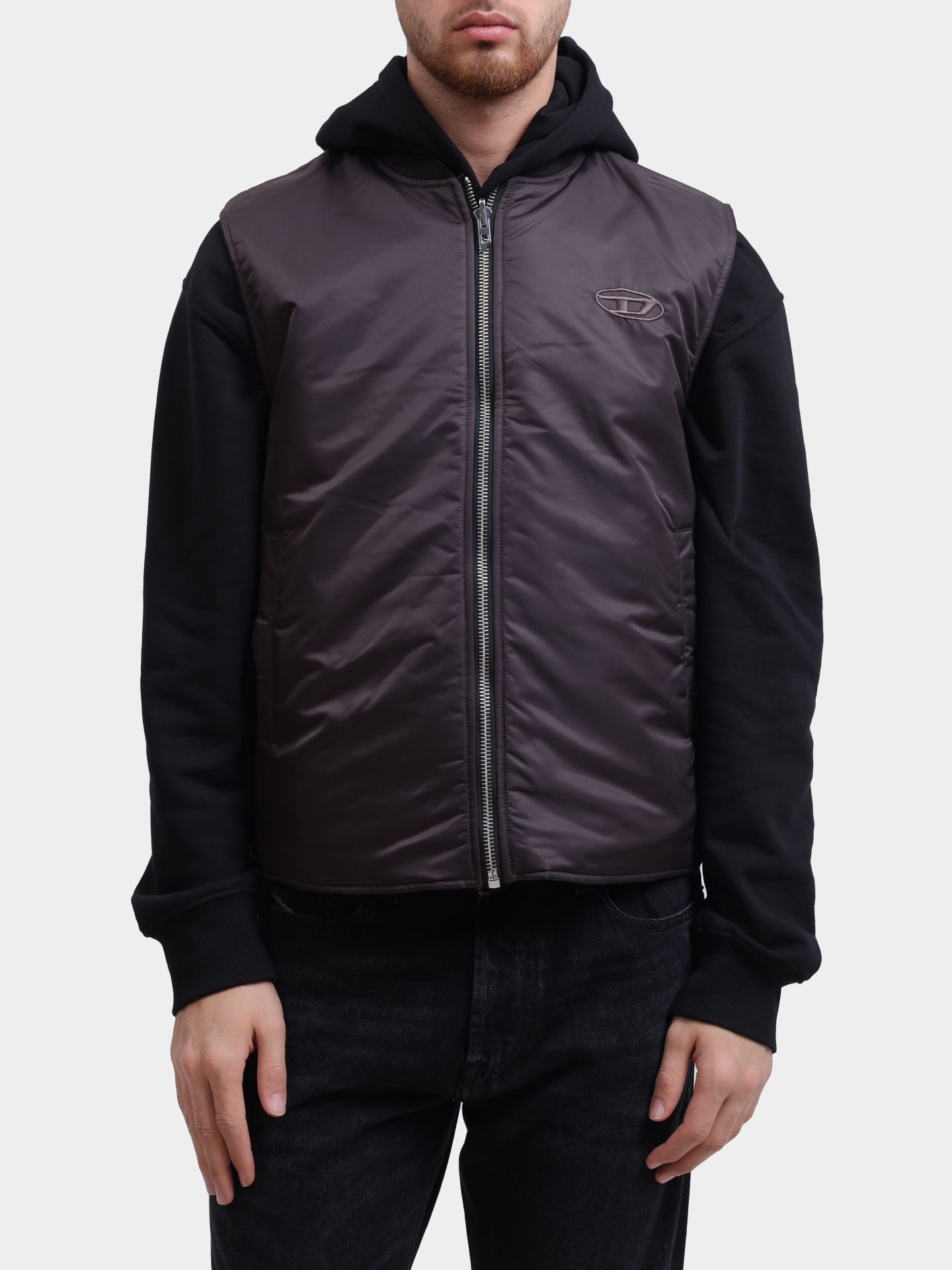 Жилет Diesel A201170HCAS9XX двухсторонний мужской — купить в интернет-магазине Verdistore