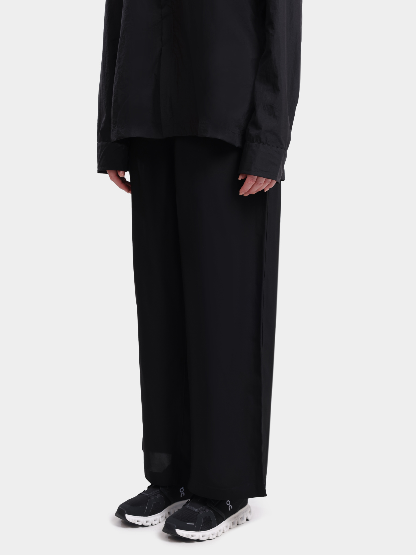 Брюки Y-3 KH3206 BLACK черные женские на кулиске — купить в интернет-магазине Verdistore