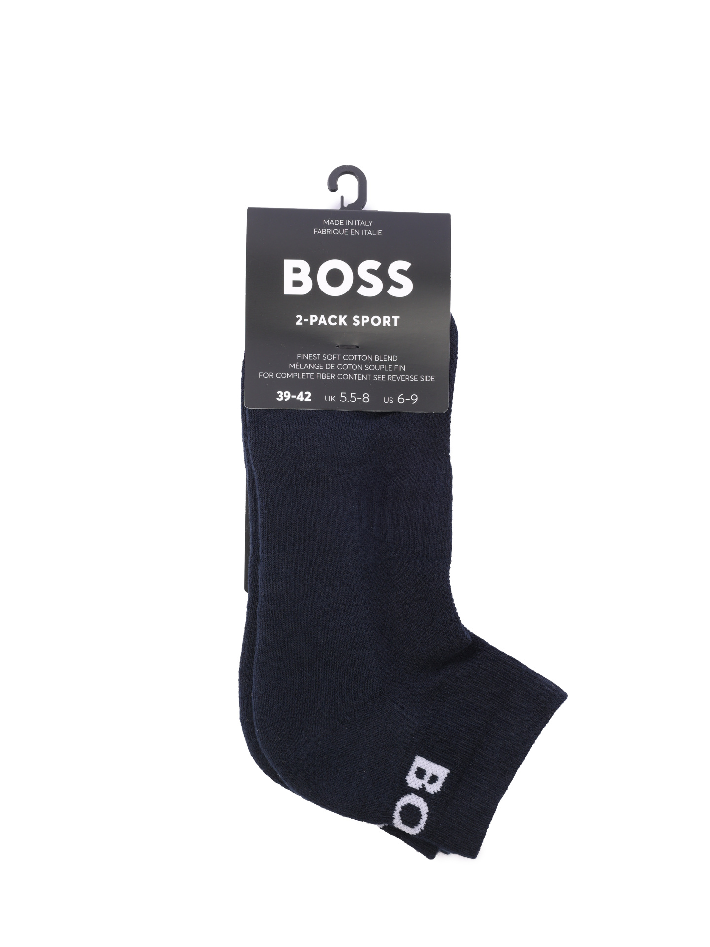 Носки Boss 50491207 401 хлопковые мужские с логотипом — купить в интернет-магазине Verdistore
