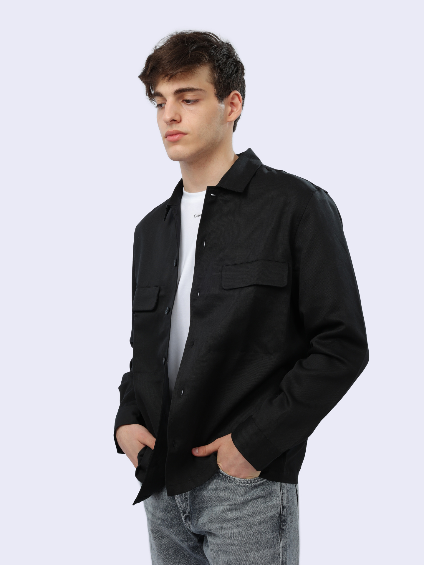 Куртка Calvin Klein K10K112605 черная мужская — купить в интернет-магазине Verdistore