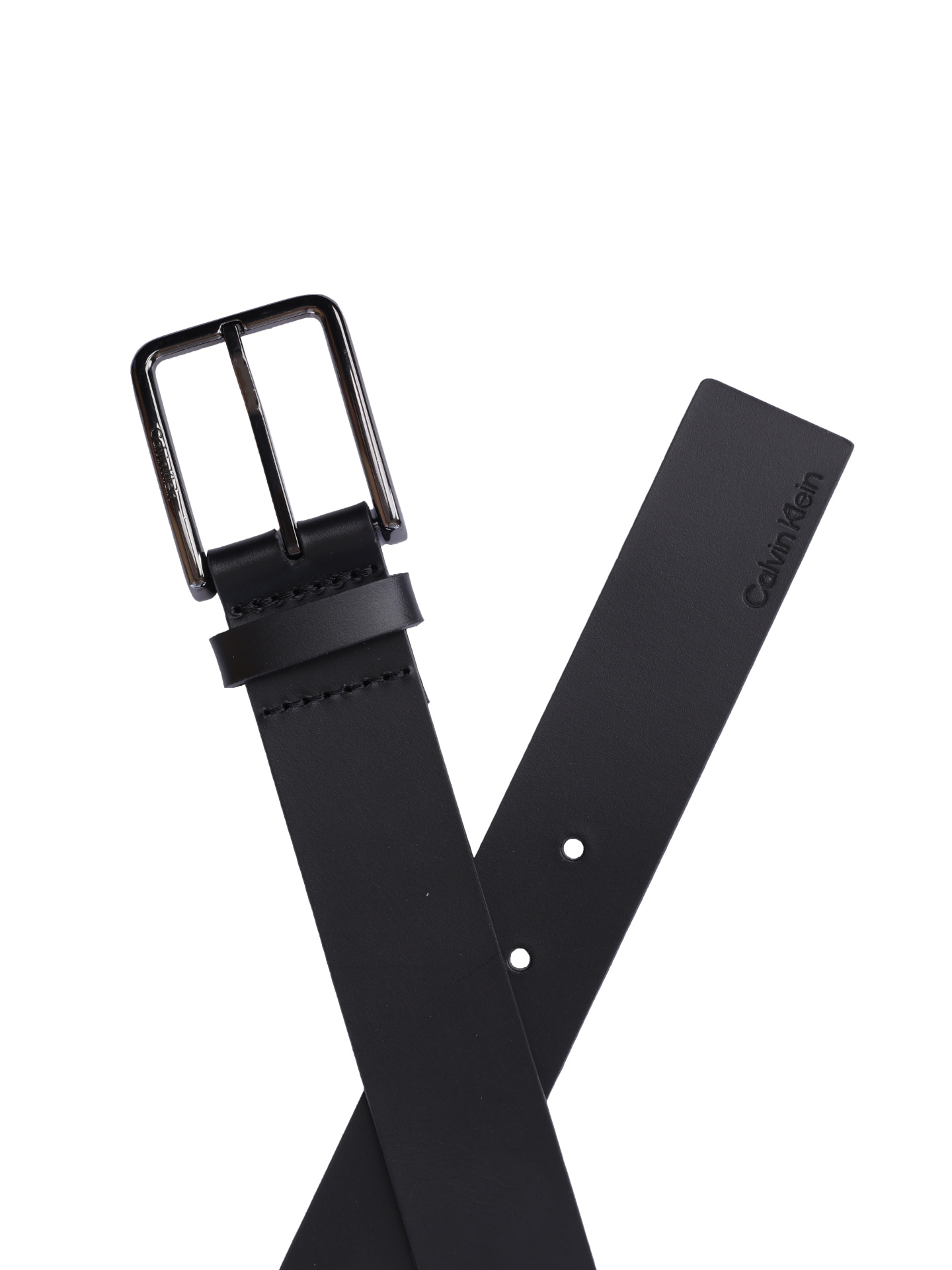 Ремень Calvin Klein K50K510637 BAX кожаный мужской — купить в интернет-магазине Verdistore