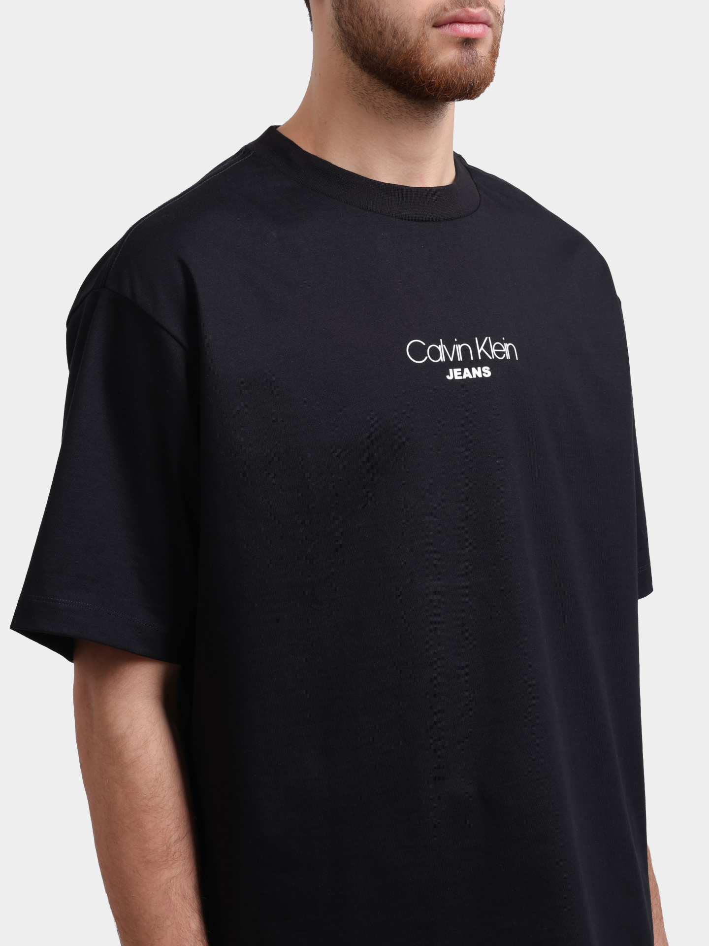 Футболка Calvin Klein Jeans LV04RC851G UB1 хлопковая мужская — купить в интернет-магазине Verdistore