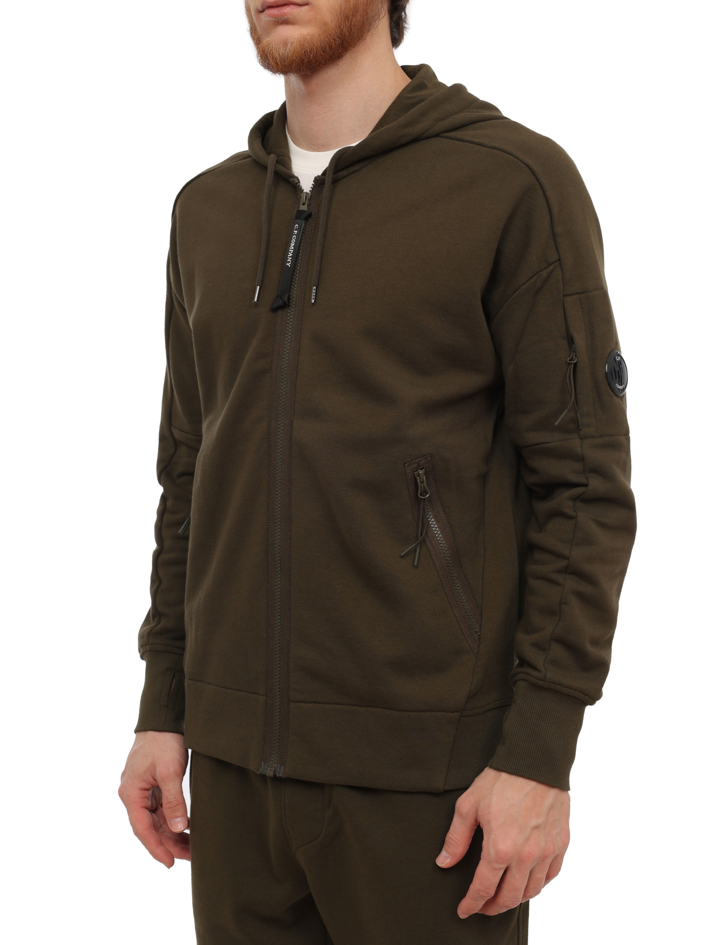 Толстовка C.P. Company 15CMSS400A-005086W 683 хлопковая мужская — купить в интернет-магазине Verdistore