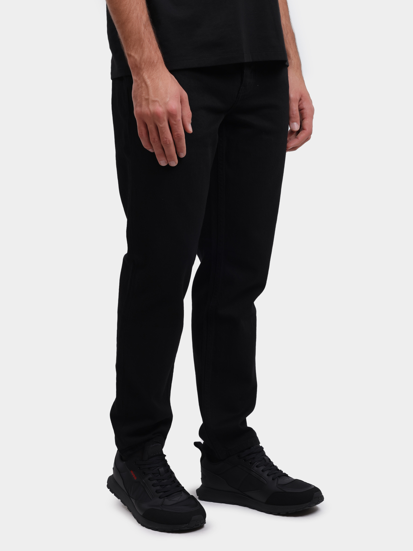 Джинсы Hugo 50511504 001 черные мужские — купить в интернет-магазине Verdistore