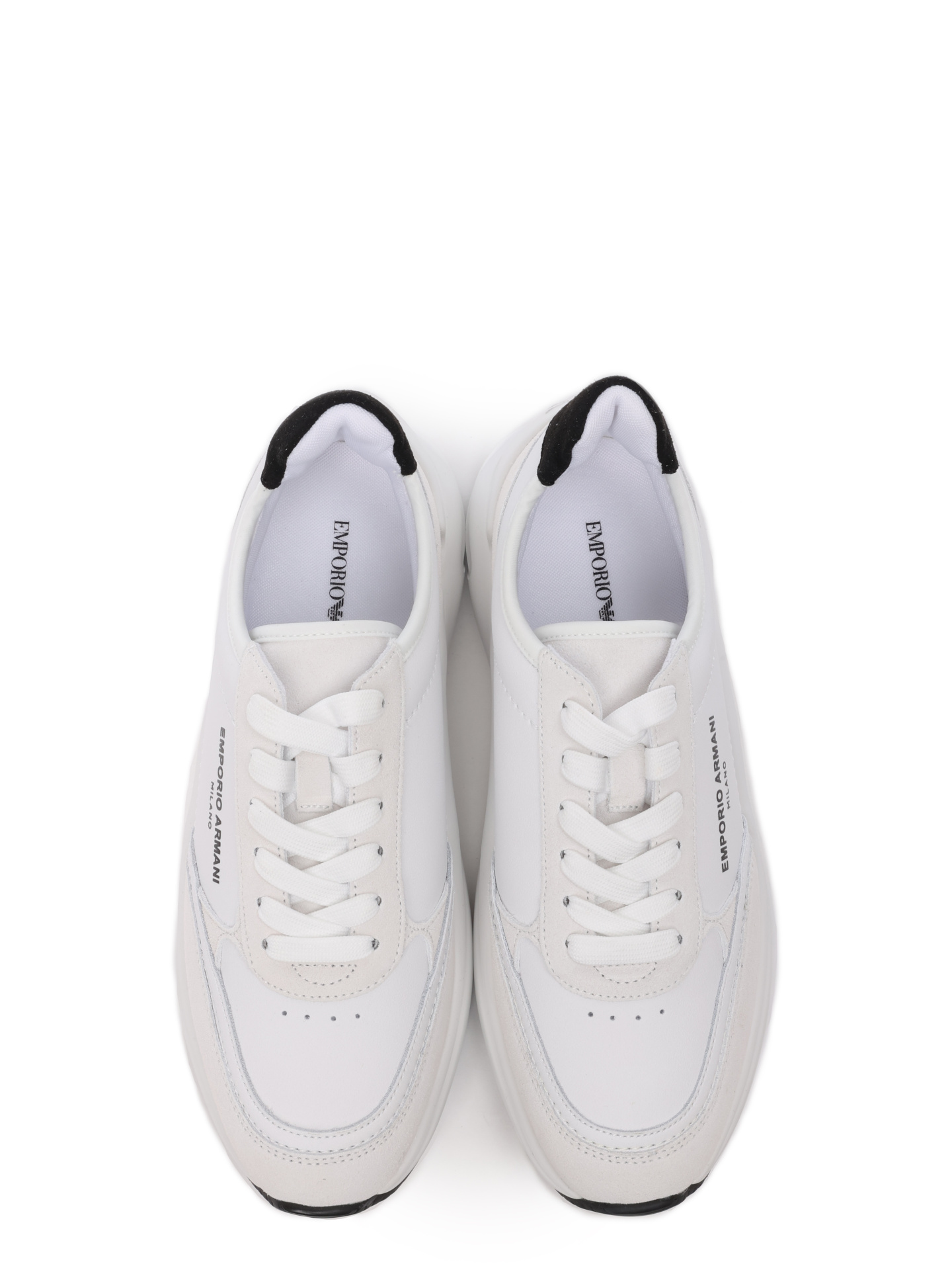 Кроссовки Emporio Armani X3X216 XR122 C679 белые женские — купить в интернет-магазине Verdistore