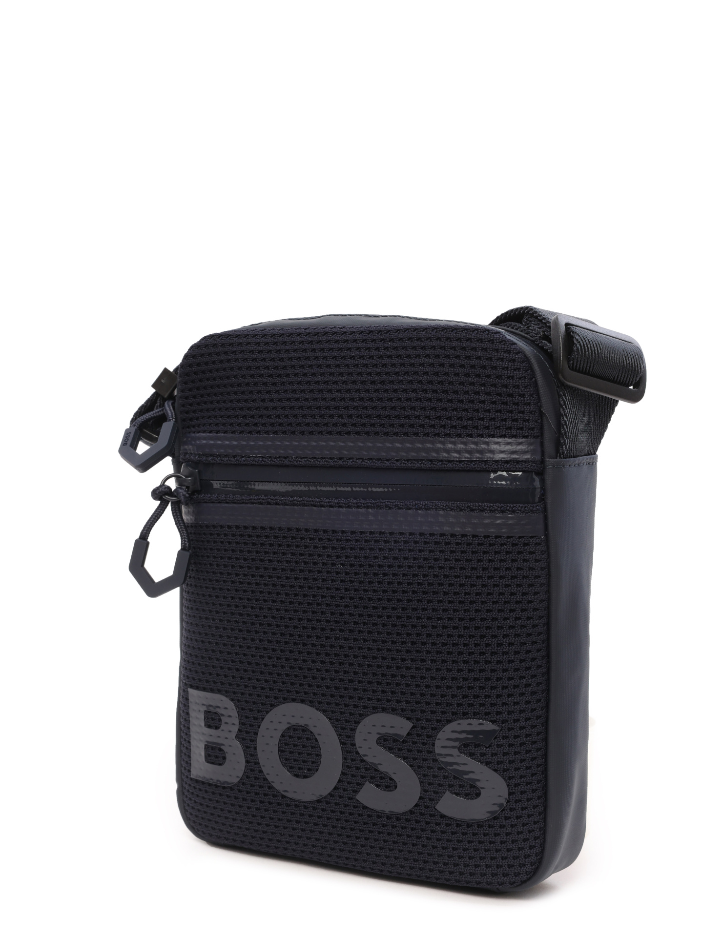 Сумка Boss 50504334 404 темно-синяя мужская из текстиля — купить в интернет-магазине Verdistore