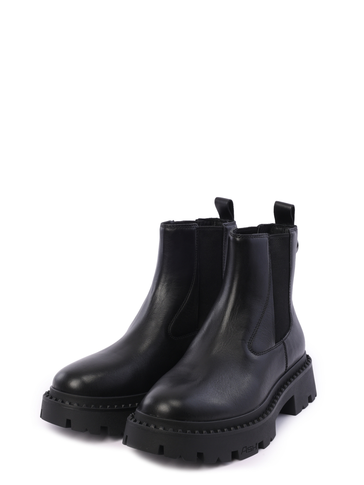 Ботинки ASH 9AH.AH130757.K черные женские из кожи — купить в интернет-магазине Verdistore