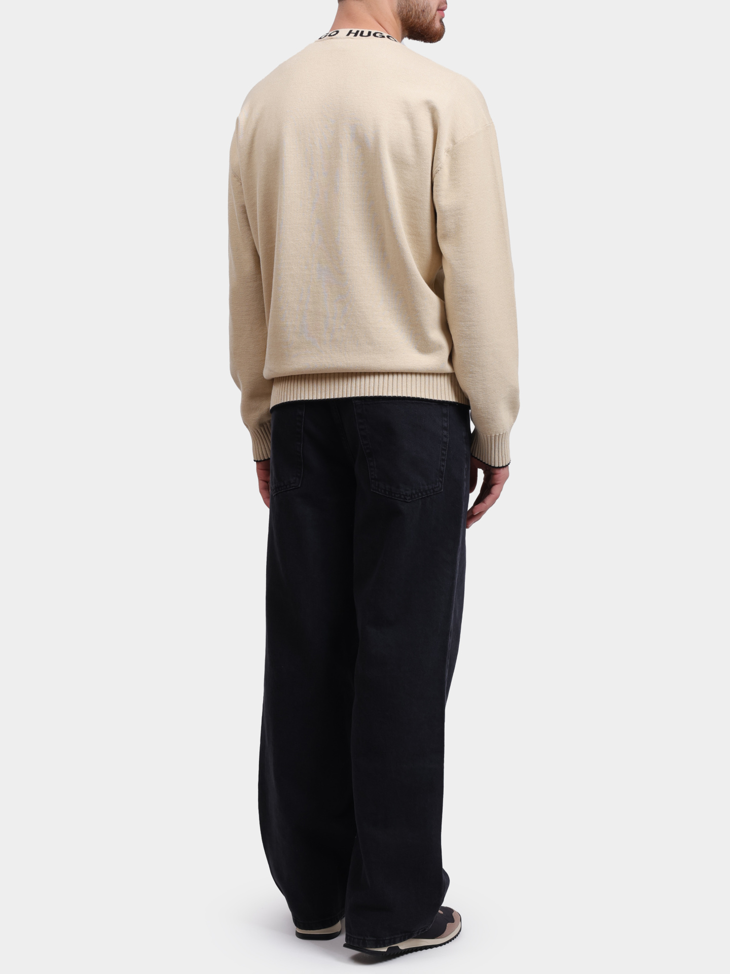 Джемпер Hugo 50474813 285 хлопковый мужской — купить в интернет-магазине Verdistore