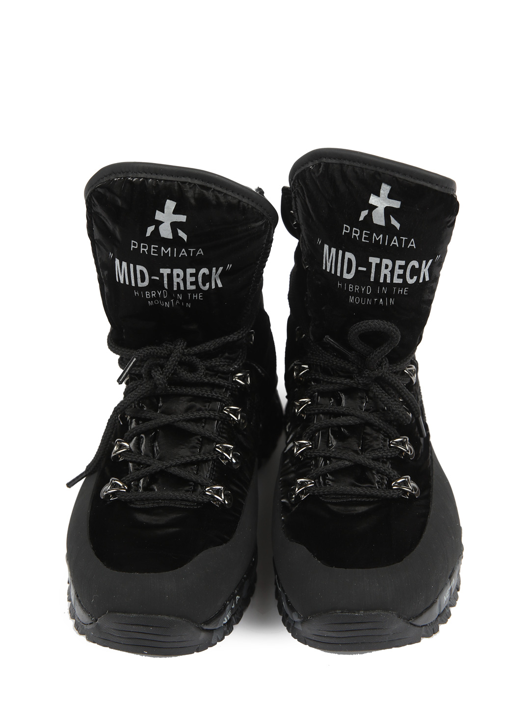 Ботинки Premiata MID TRECK W 167 черные женские — купить в интернет-магазине Verdistore