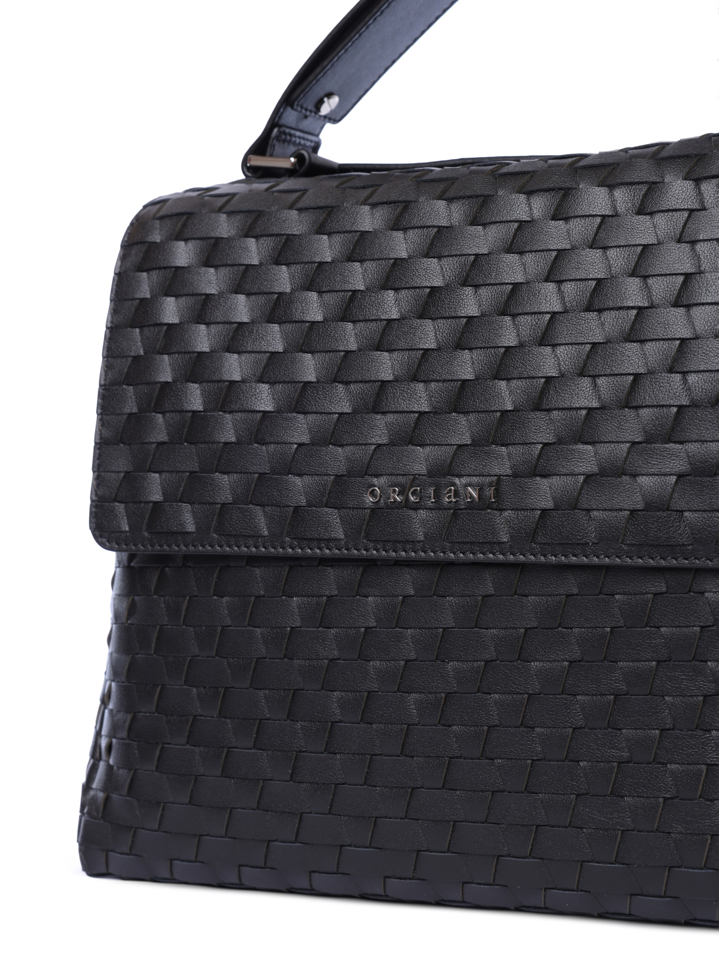Сумка BT2006 Sveva M nappa woven nero черная из  — купить в интернет-магазине Verdistore
