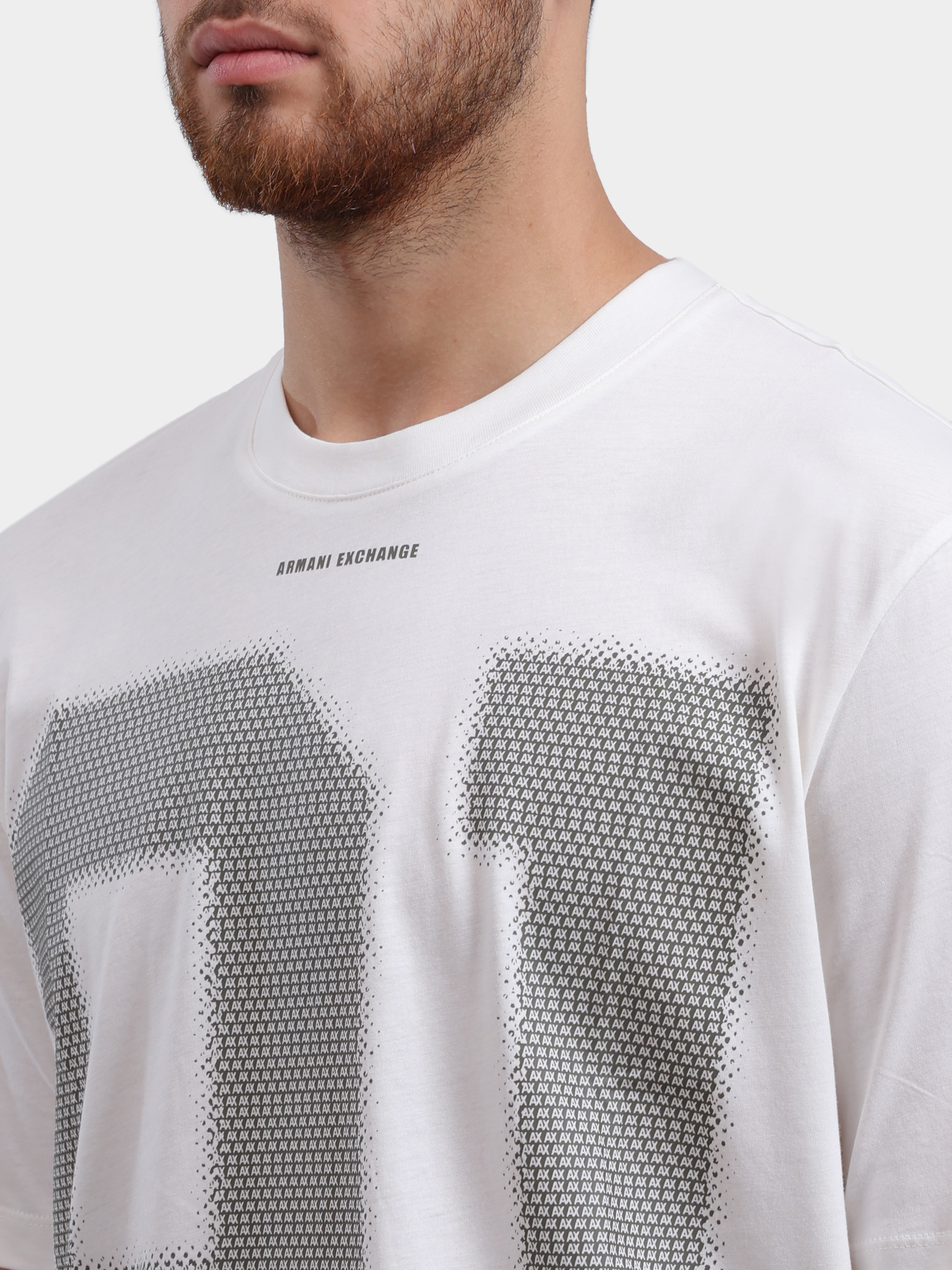 Футболка Armani Exchange XM002510 AF10358 U1074 хлопковая мужская — купить в интернет-магазине Verdistore