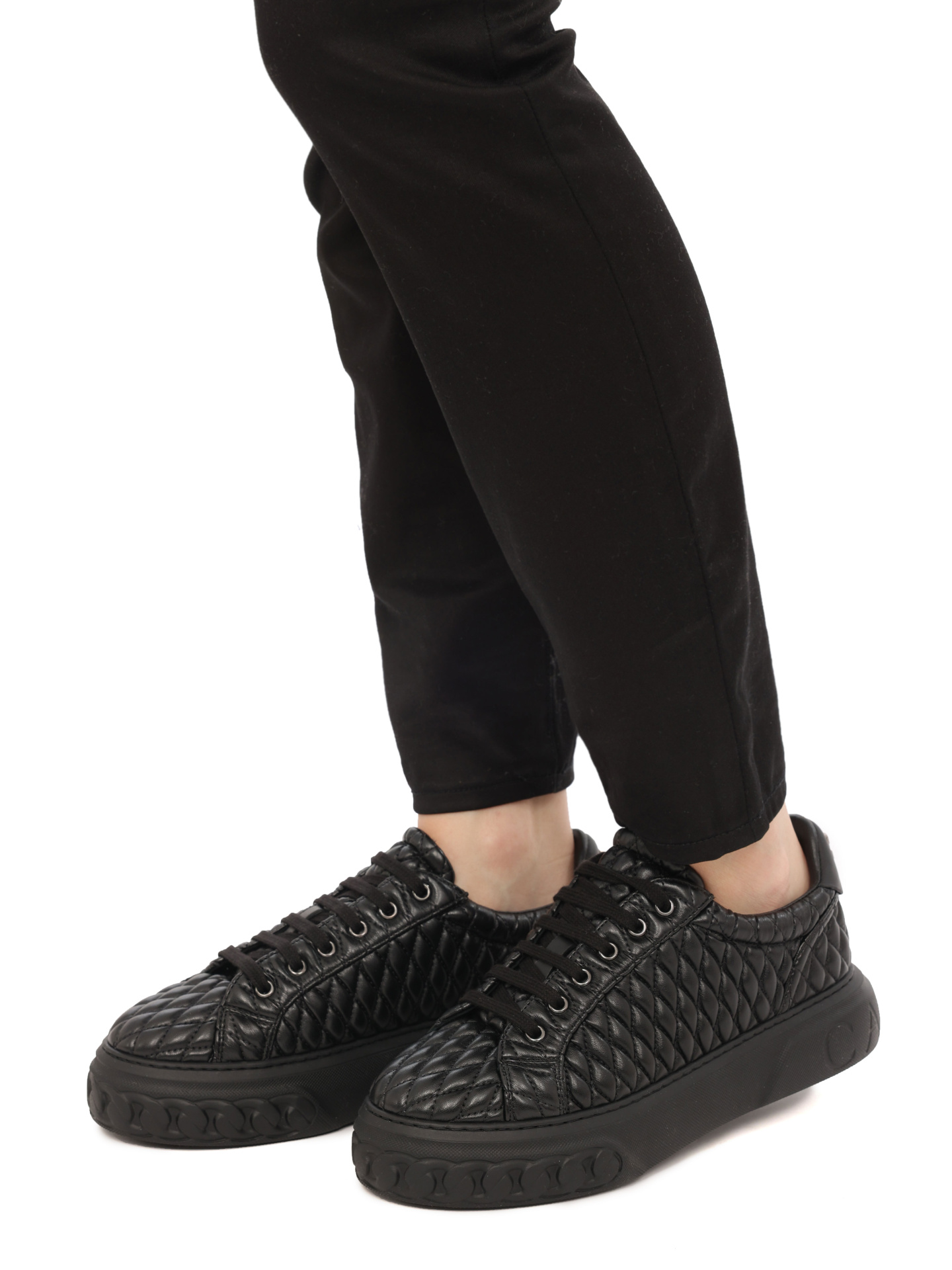 Кеды Casadei 2X987W020NC22629000 черные женские — купить в интернет-магазине Verdistore