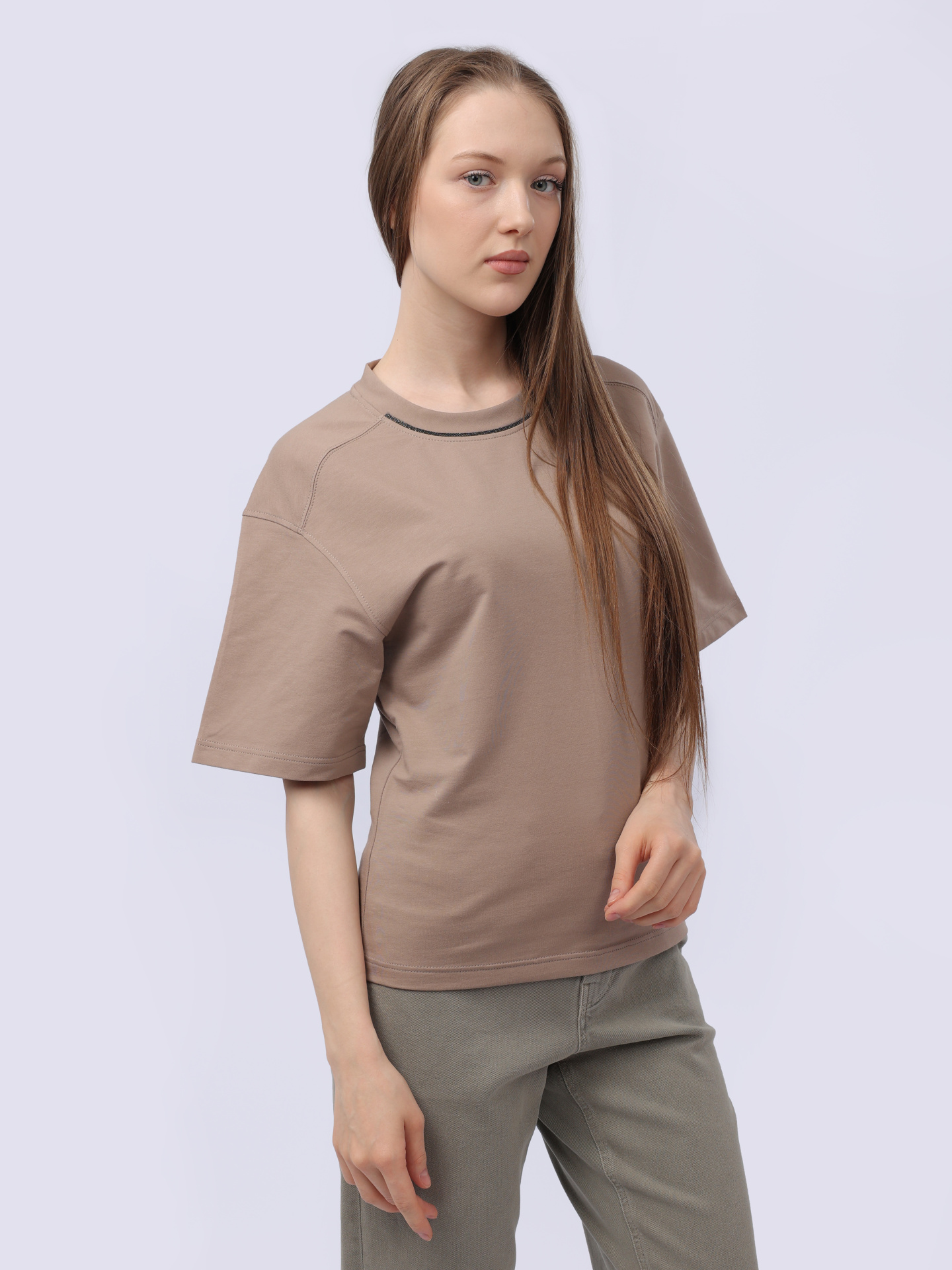 Свитшот Brunello Cucinelli MH827B1380 C8944 хлопковый женский — купить в интернет-магазине Verdistore