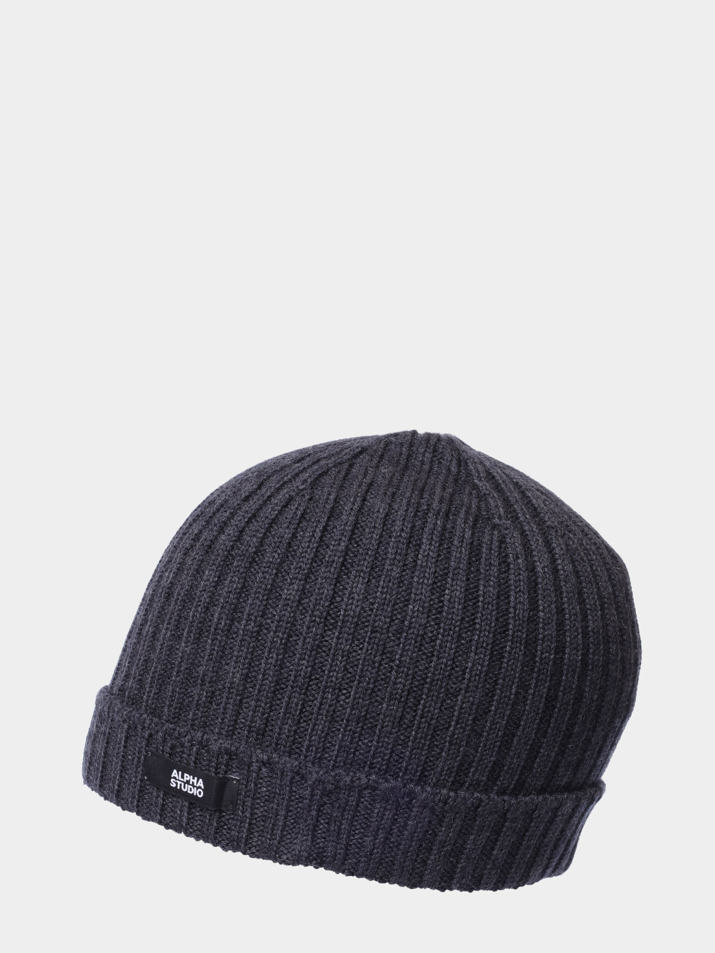 Шапка Alpha Studio AU-3601S 1004 темно-серая мужская — купить в интернет-магазине Verdistore