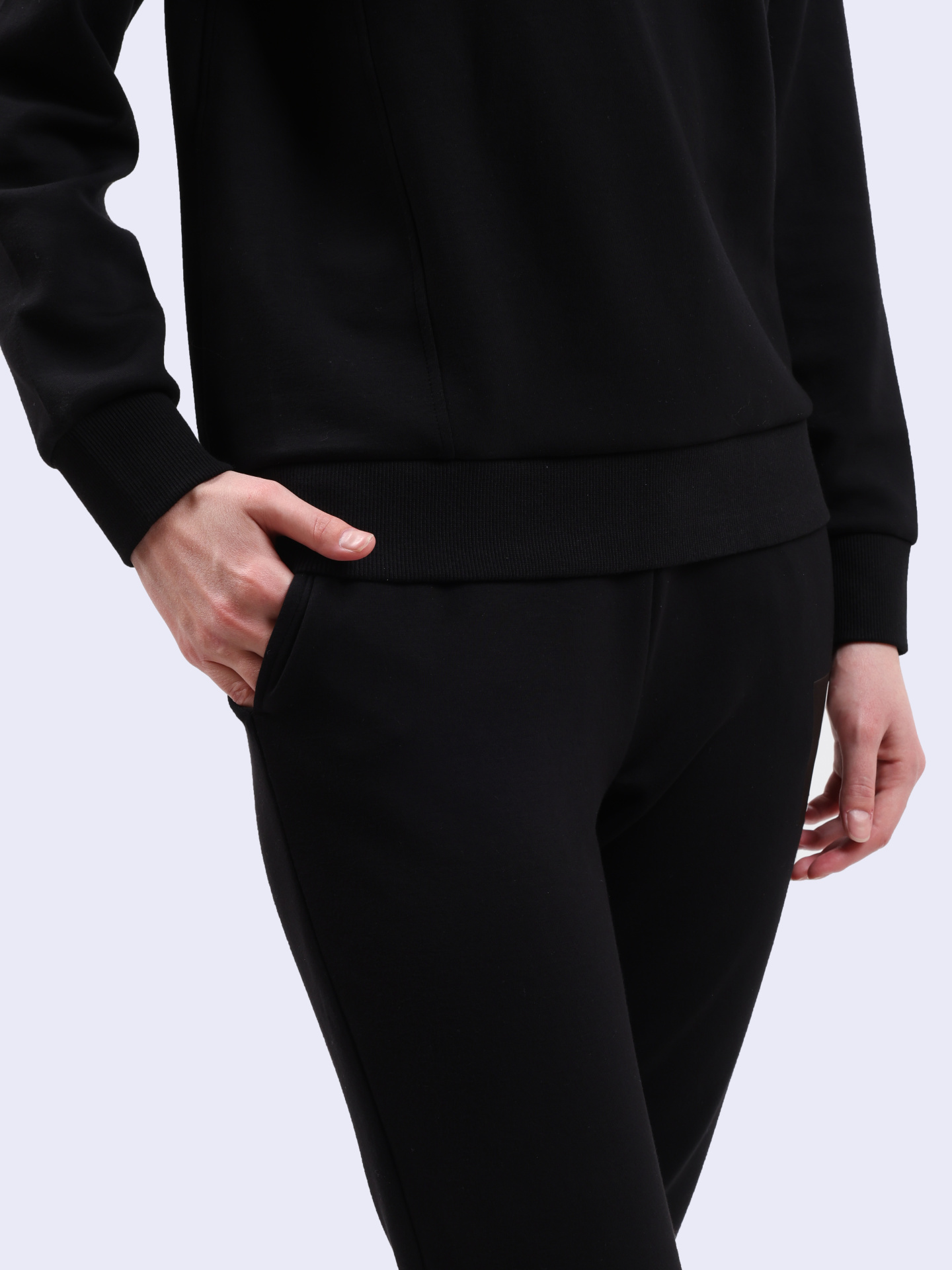 Худи Armani Exchange 6DYM78 YJEGZ 1200 черное женское — купить в интернет-магазине Verdistore