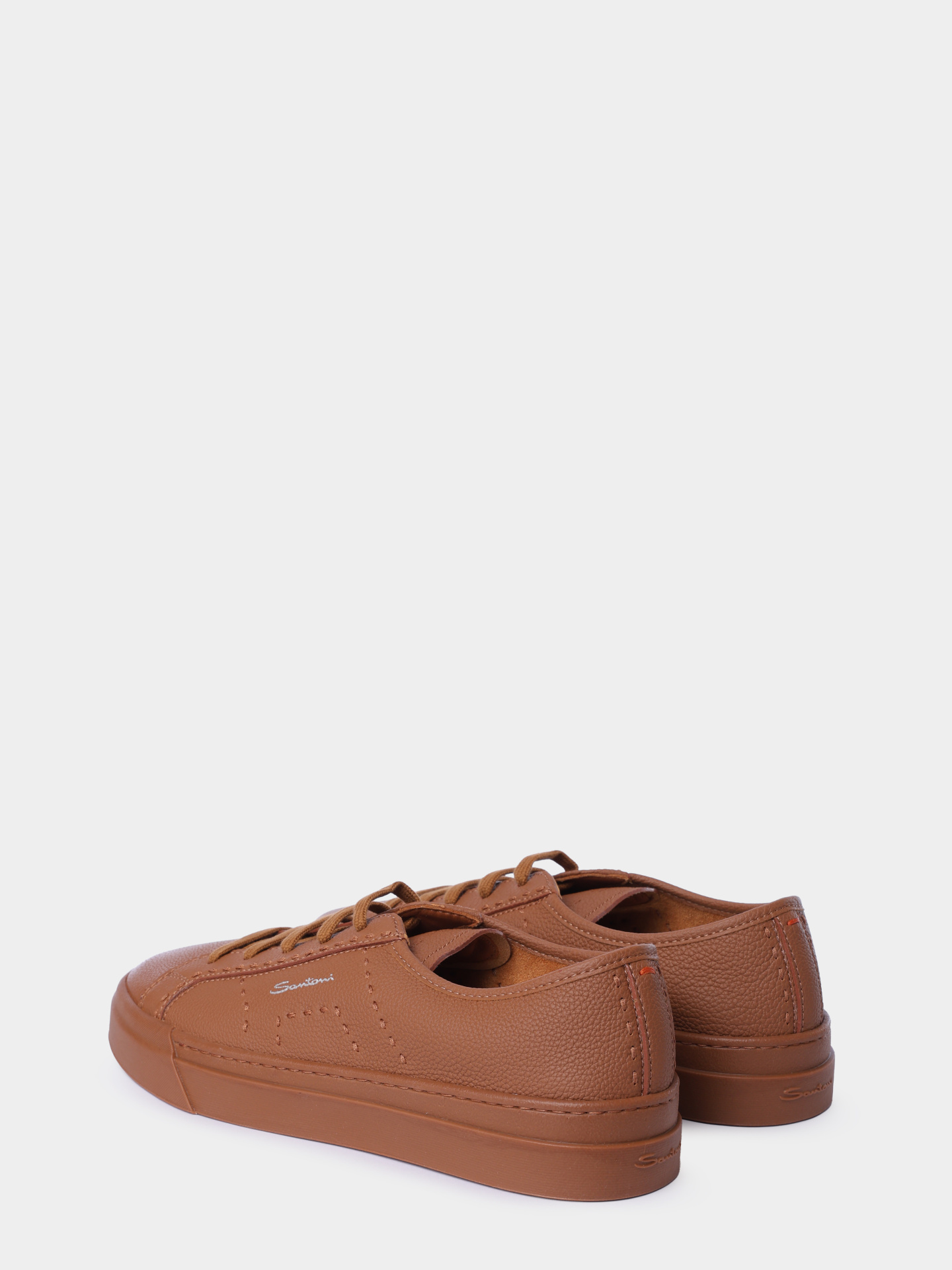 Кеды Santoni MBGG22063CUOTMIAC45 кожаные мужские — купить в интернет-магазине Verdistore