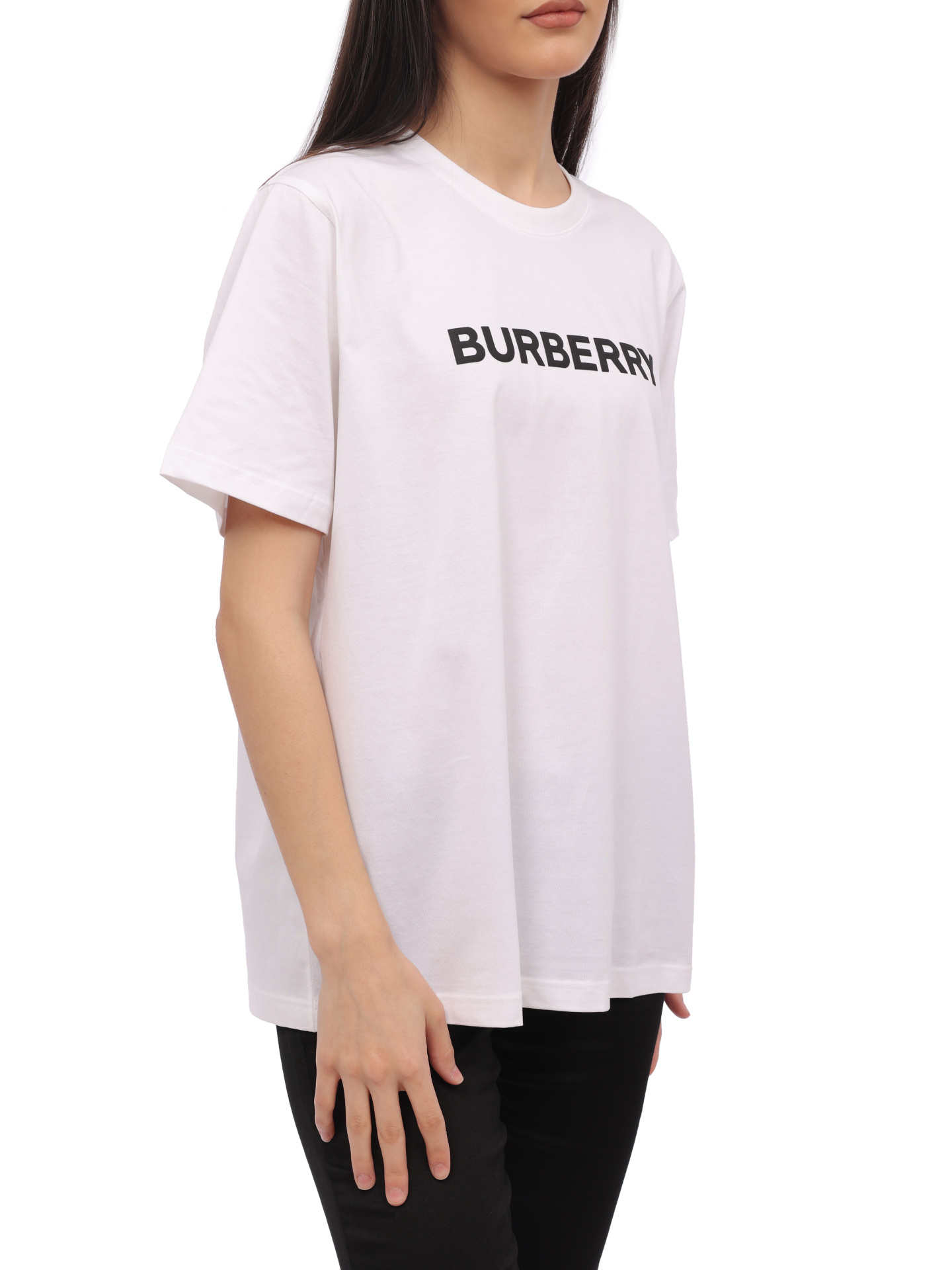 Футболка Burberry 8056724 A1464 хлопковая женская — купить в интернет-магазине Verdistore