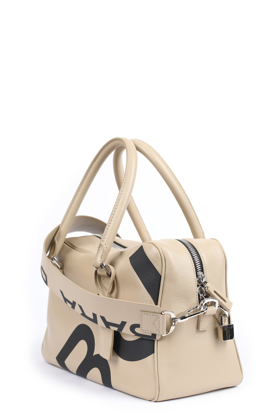 Cумка Barbara Bui S6652 41 бежевая женская с логотипом — купить в интернет-магазине Verdistore