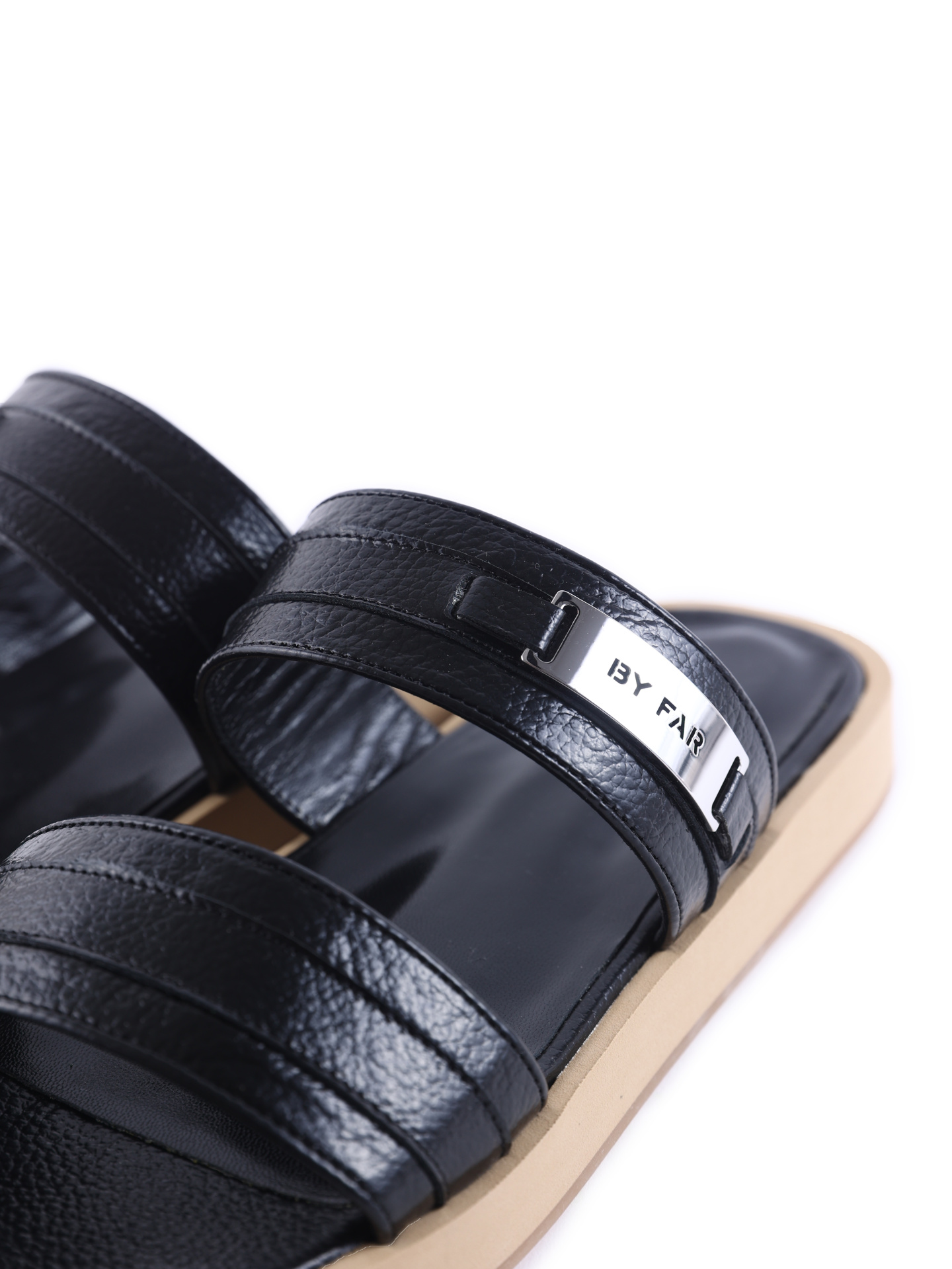 Сандалии By Far 22CRESBLGG BL кожаные женские — купить в интернет-магазине Verdistore