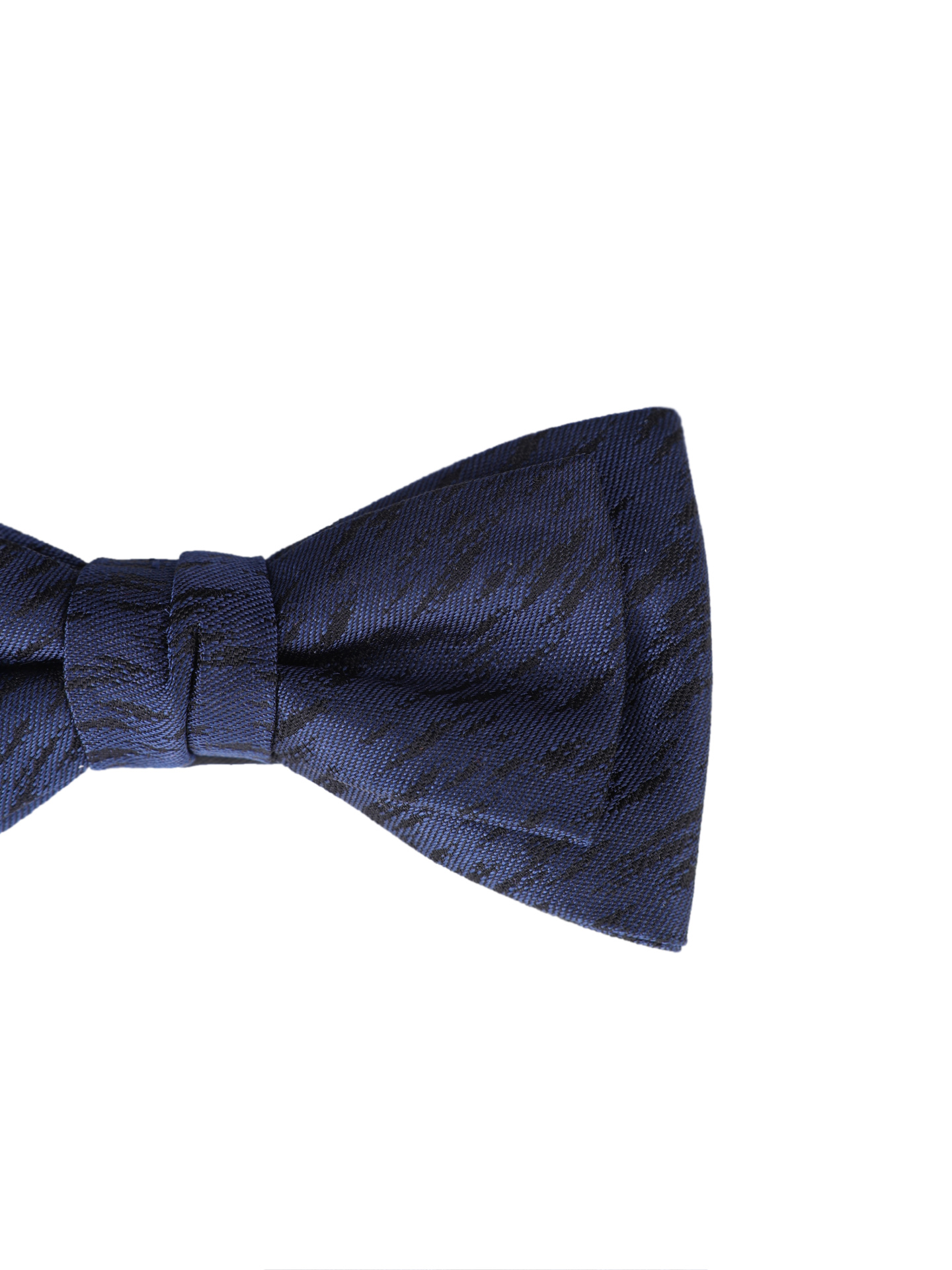 Галстук-бабочка синего цвета с мелким принтом  — купить в интернет-магазине Verdistore