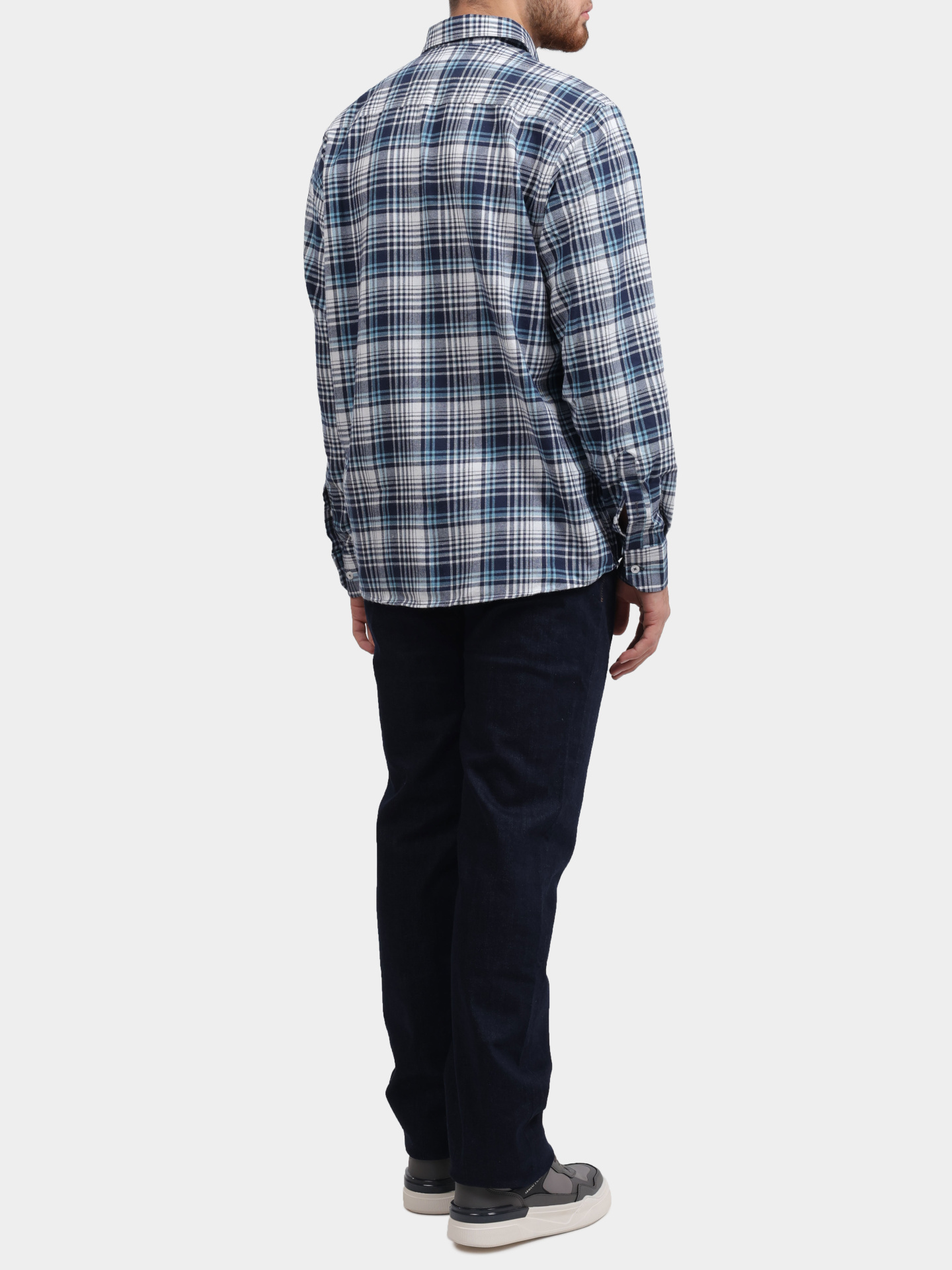 Рубашка Pantamo 4320-311-08 A-04 клетчатая мужская — купить в интернет-магазине Verdistore