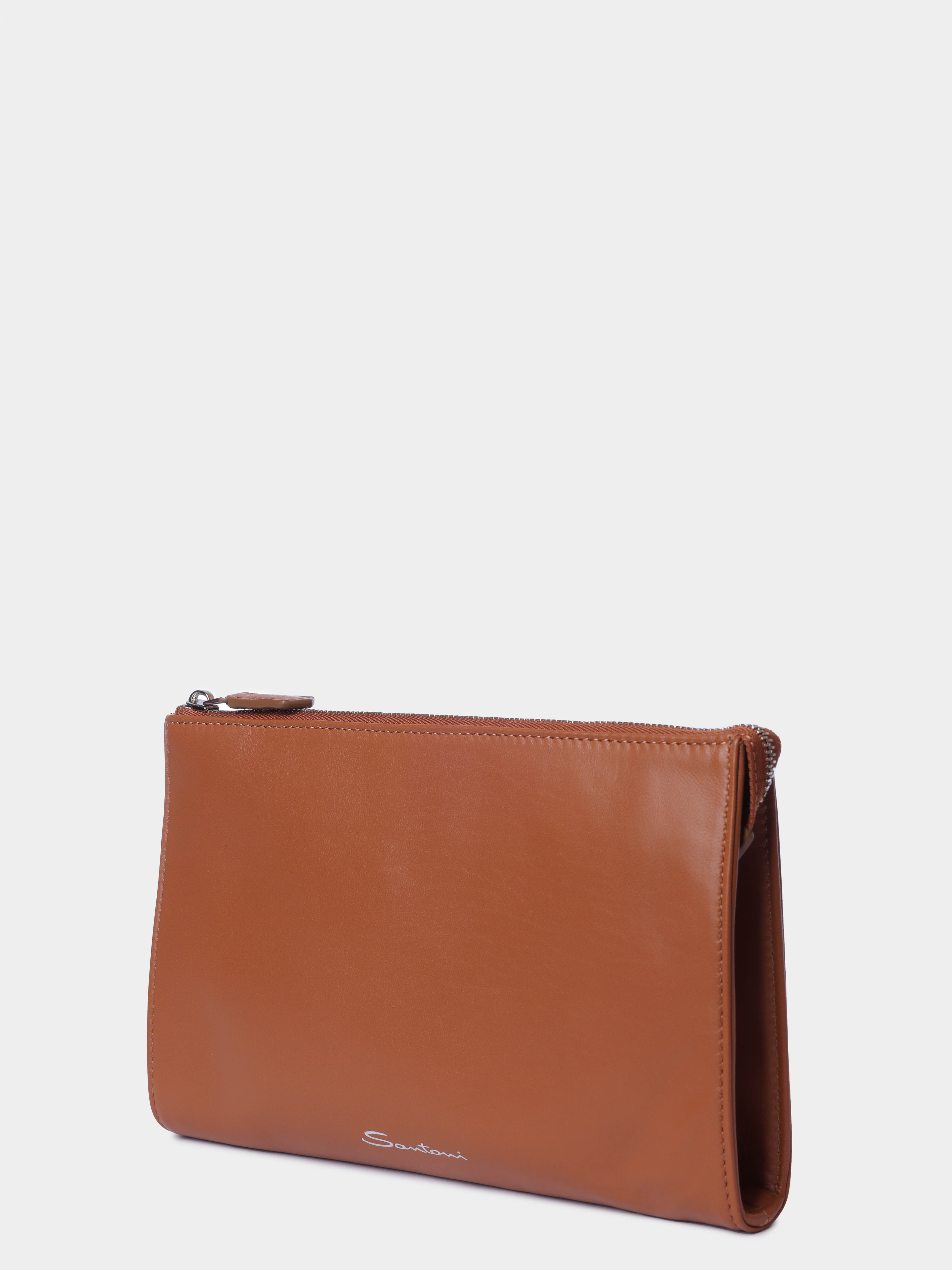 Клатч Santoni UFPGA2579FO-AUXUI00 кожаный женский — купить в интернет-магазине Verdistore