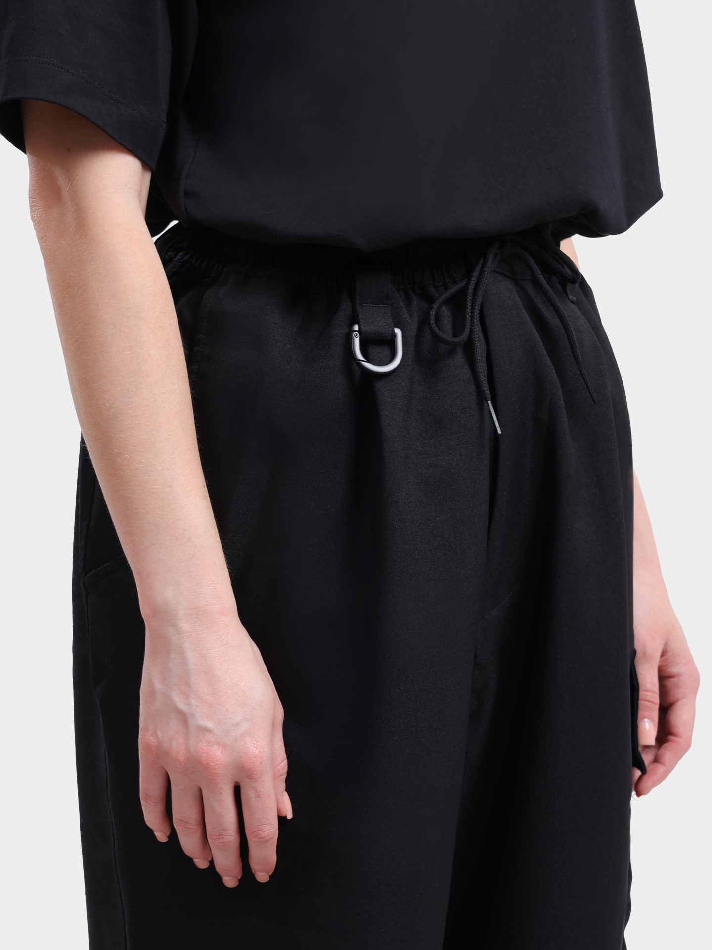 Брюки-карго Y-3 KS7654 BLACK черные женские — купить в интернет-магазине Verdistore